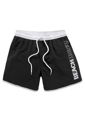 Venice Beach Badeshorts »Bo« su Logodruck ant Bein