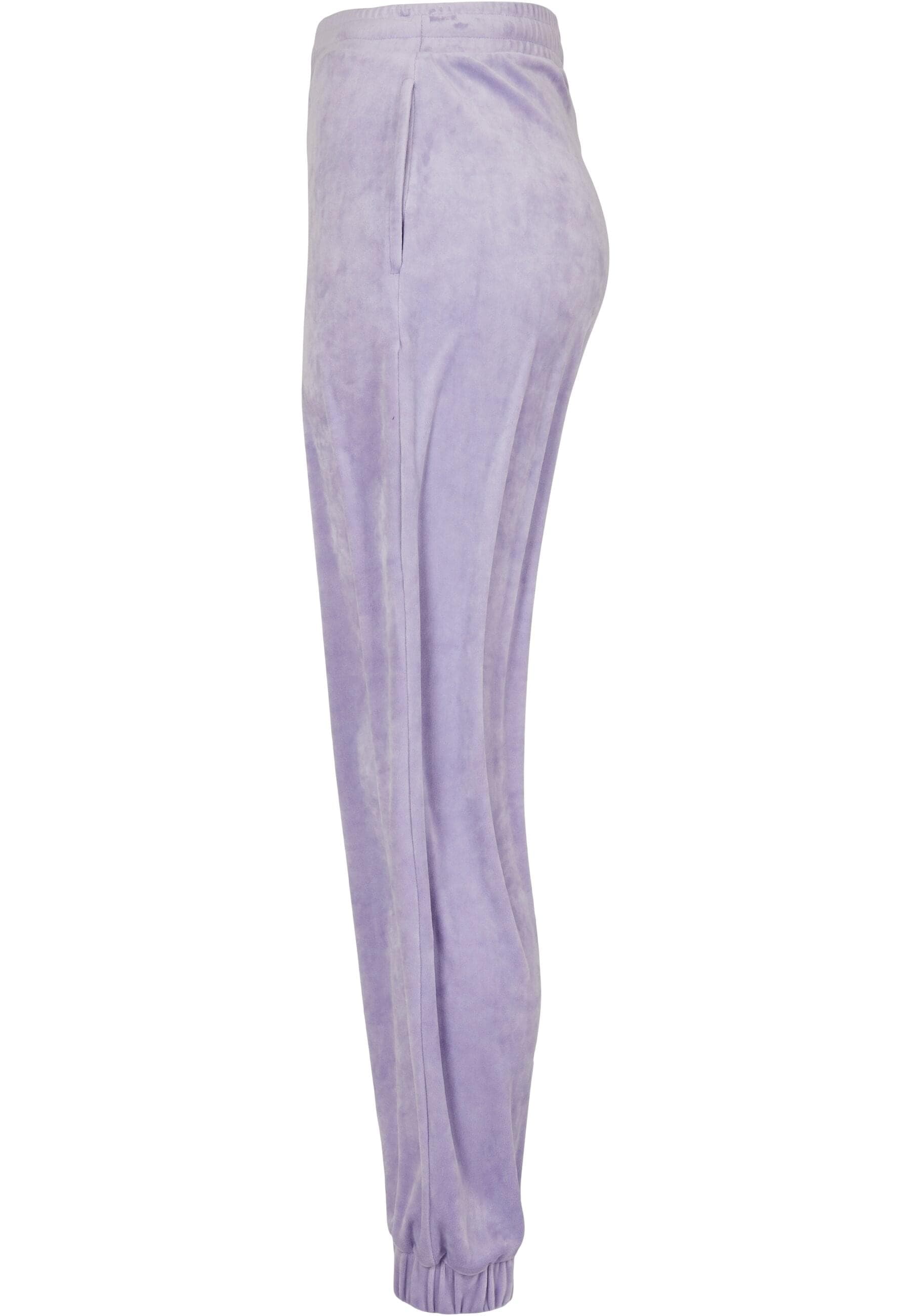 URBAN CLASSICS Jogginghose »Urban Classics Damen Ladies High Waist Ballon Velvet Sweat Pants«, (1 tlg.)