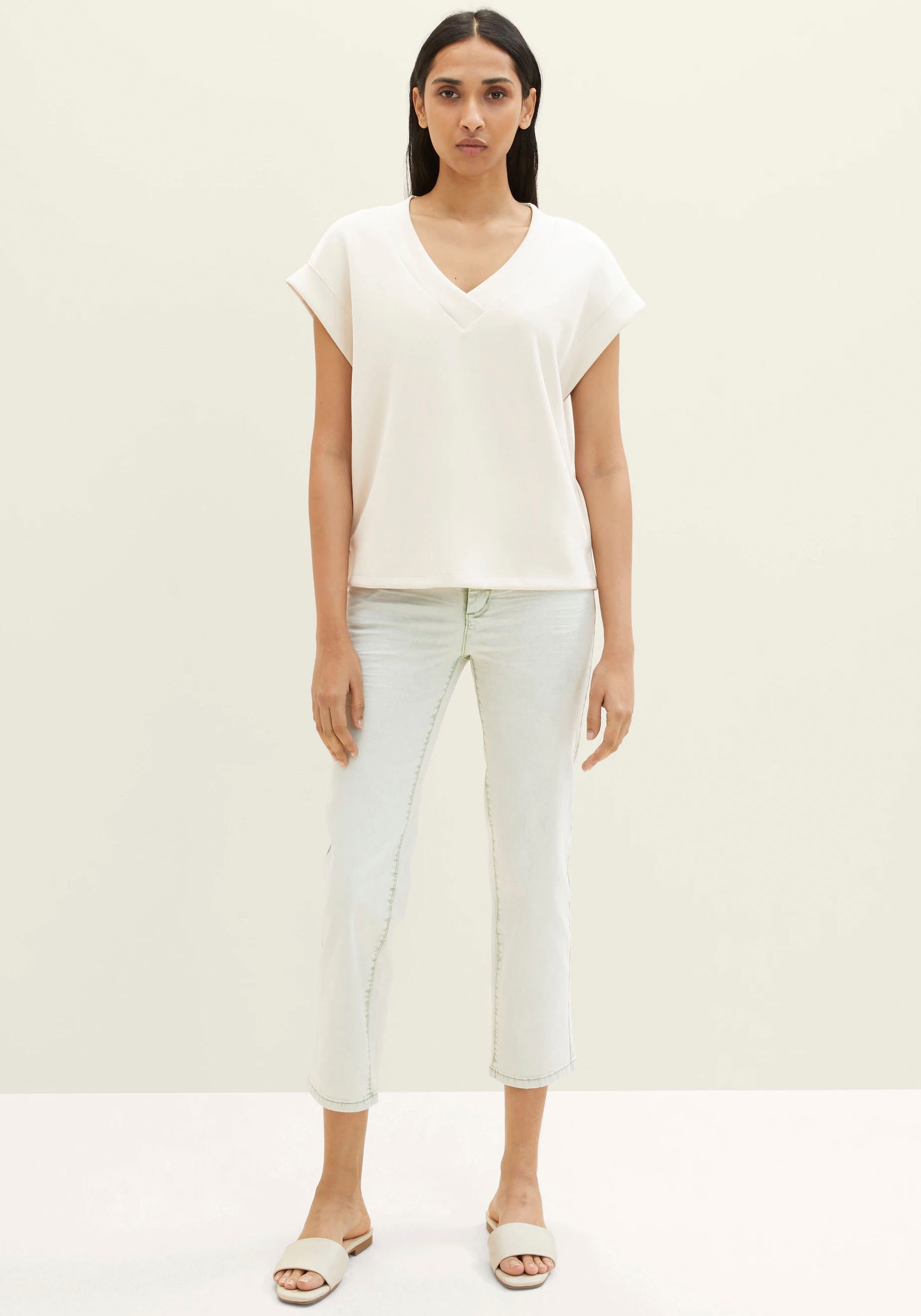 5-Pocket-Jeans, im Cropped-Style