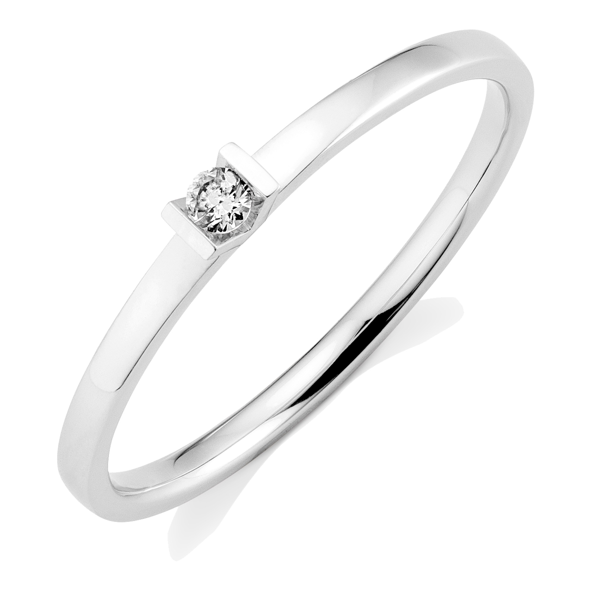 Orolino Fingerring »750 Gold mit Brillant 0,04ct.«