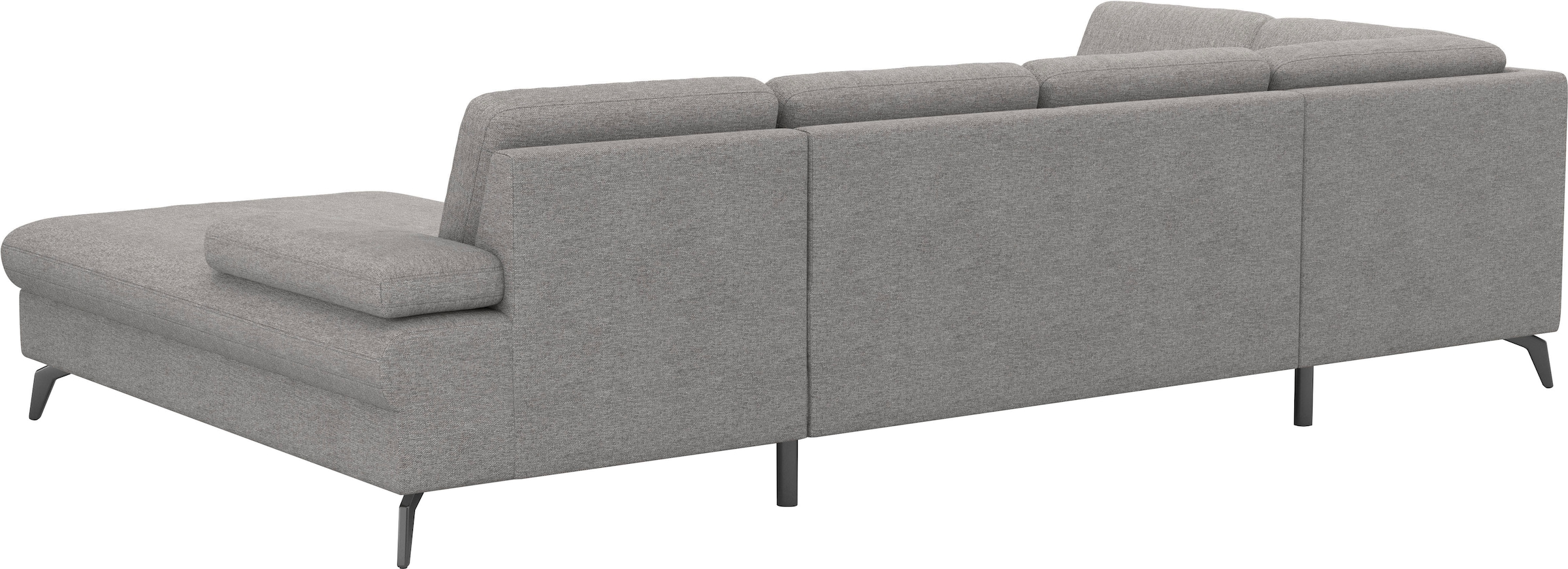 sit&more Wohnlandschaft »Morris Jubi U-Form«, inkl. Armteilfunktion und 1 Zierkissen, wahlweise mit Bettfunktion