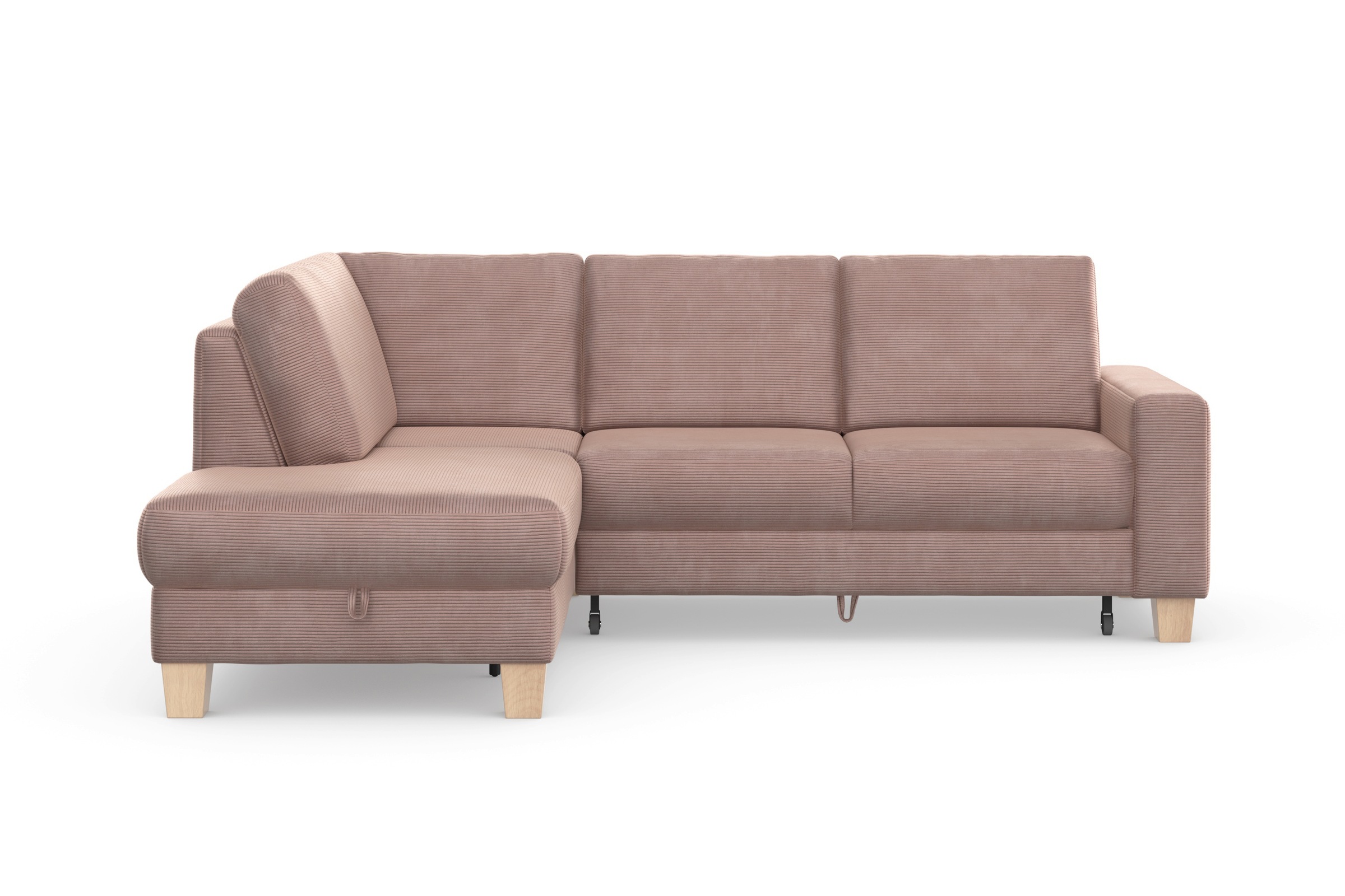 Home affaire Ecksofa "Summer L-Form" mit Ottomane, wahlweise mit Bettfunkti günstig online kaufen