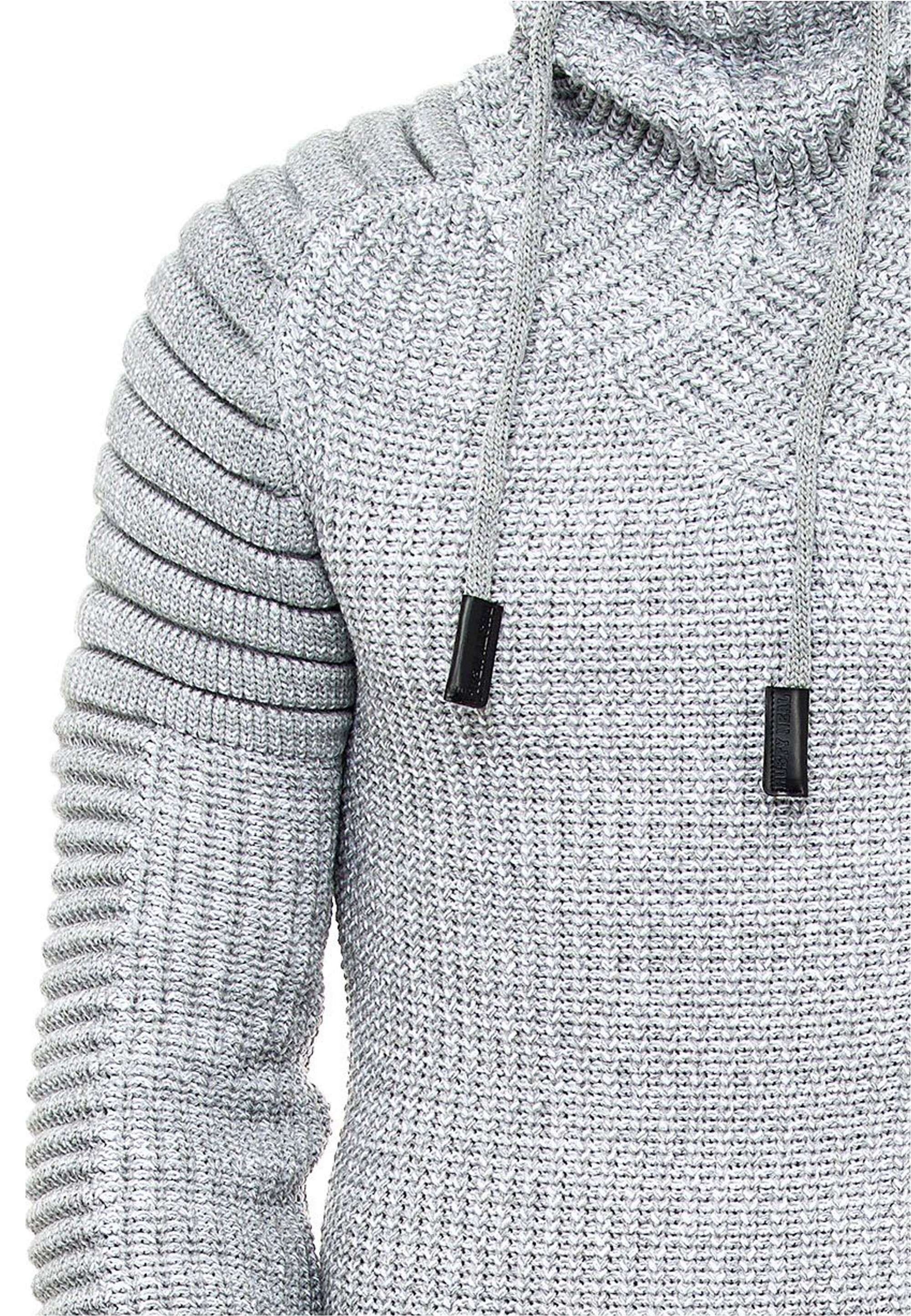Rusty Neal Strickpullover, mit hochabschließendem Kragen