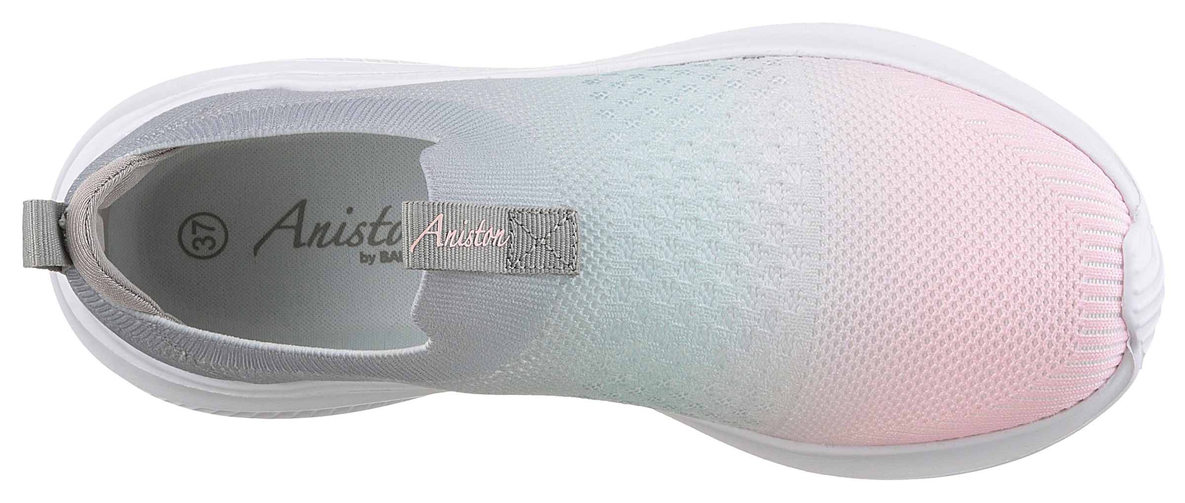 Aniston SHOES Slip-On Sneaker, Freizeitschuh, Barfußschuh, Schlupfschuh - NEUE KOLLEKTION