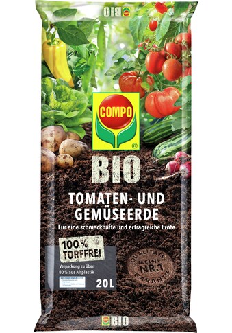 Compo Bio-Erde »Tomaten- ir Gemüseerde« 20 L...