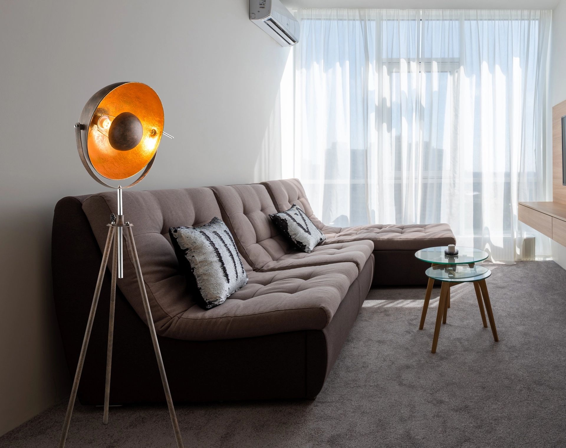 GLOBO LIGHTING Stehlampe »XIRENA I«, Leuchtmittel E27 | ohne Leuchtmittel, Dreh-/Schwenkbar