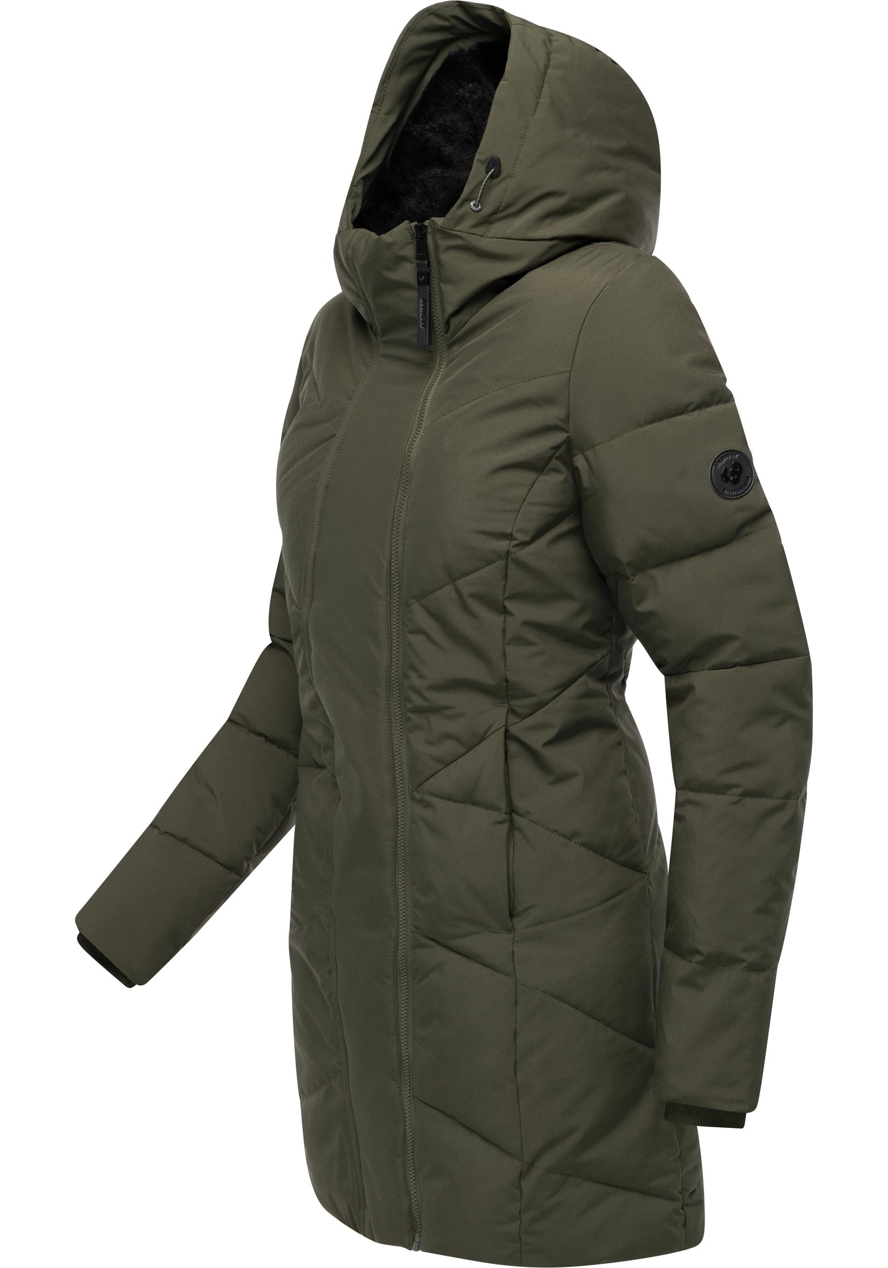 Ragwear Steppmantel »Pevilla YOUMODO«, Wasserdichter Damen Winter gesteppter Kurzmantel