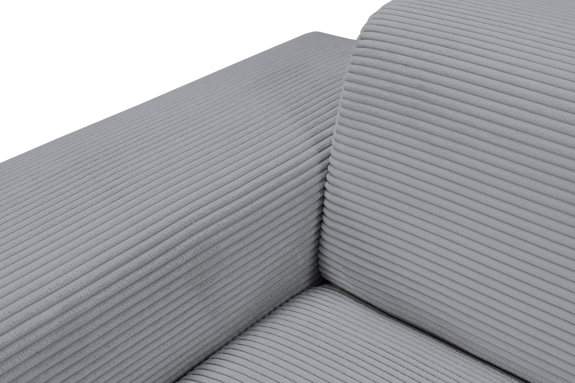 WERK2 Wohnlandschaft »Zeus U-Form«, Curvy Trend Wohnlandschaft mit urbaner Optik auch in weichem Cord