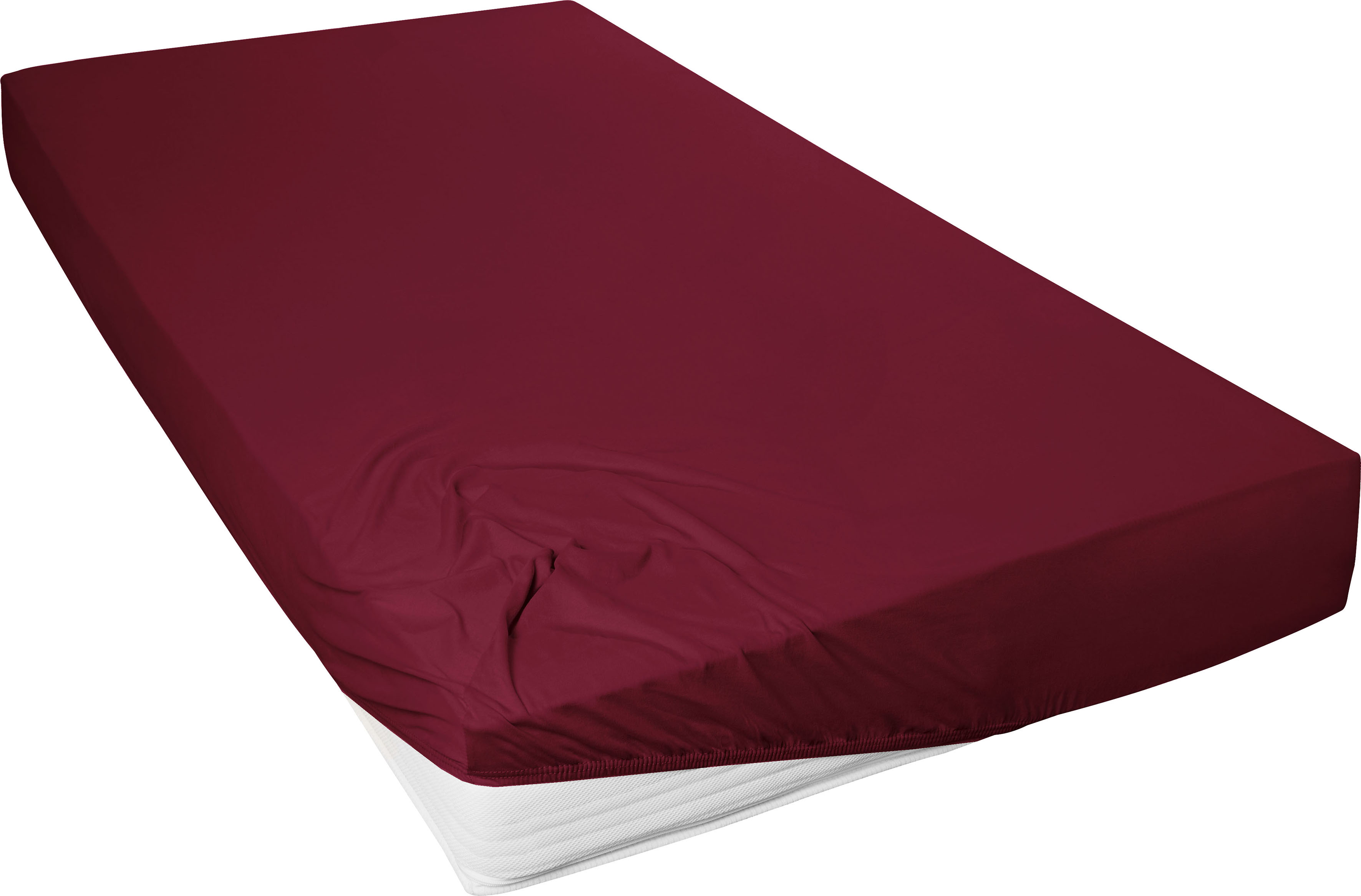 Primera Spannbettlaken "Mako-Feinjersey Spannbetttuch" Geeignet für Standardmatratzen bis 22 cm, 100% Baumwolle