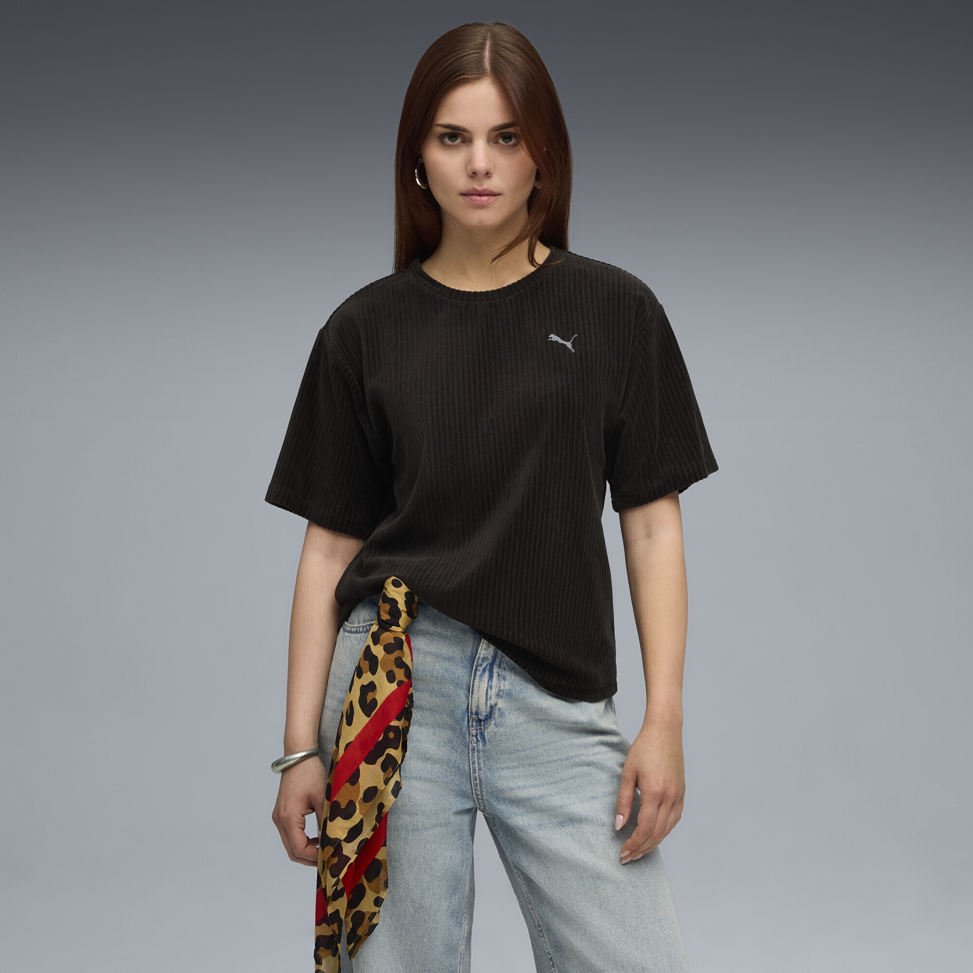 PUMA T-Shirt »Essentials Elevated Relaxed T-Shirt Damen«
