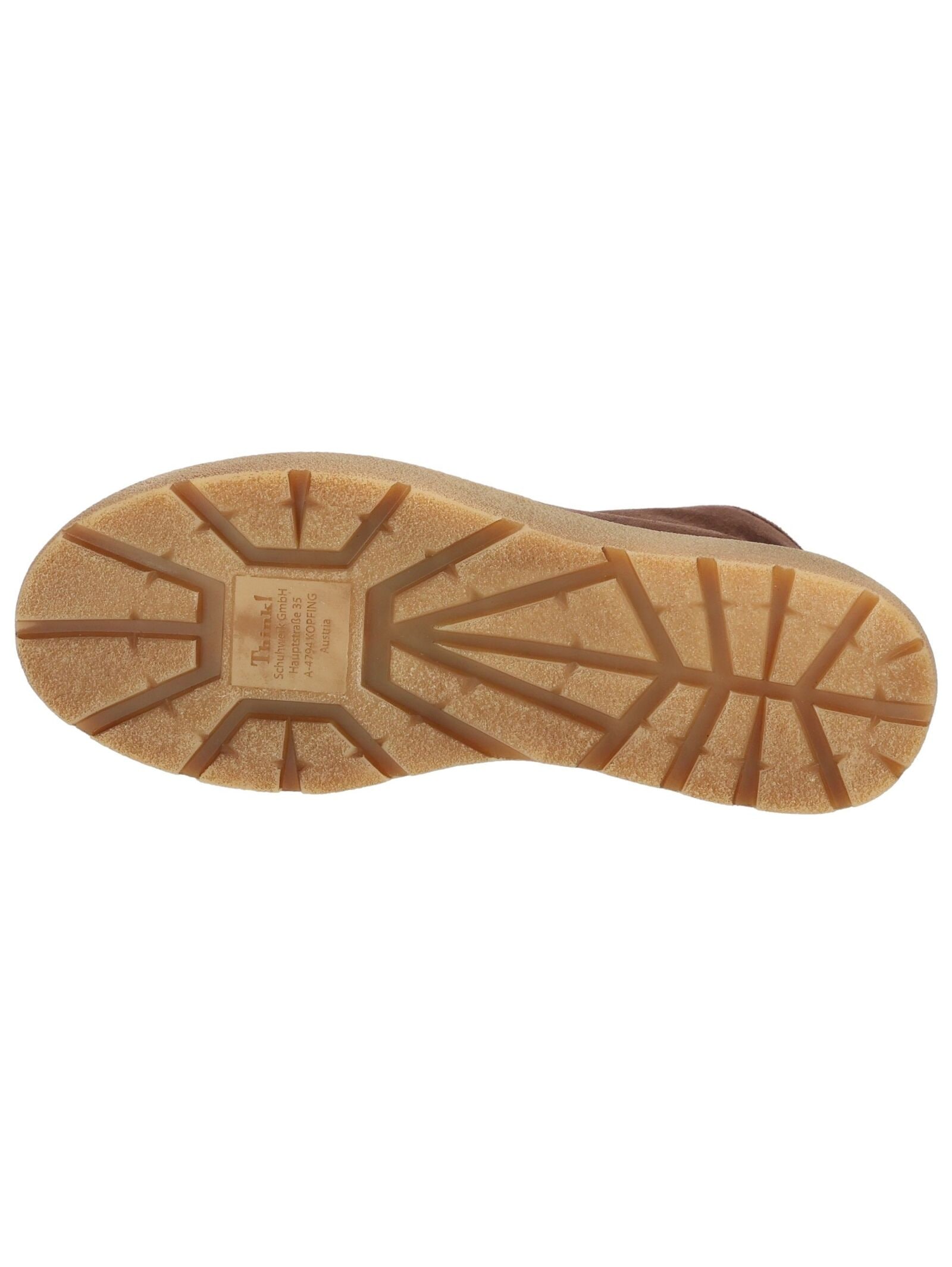 Think! Plateaustiefelette »Think! Stiefelette Veloursleder«