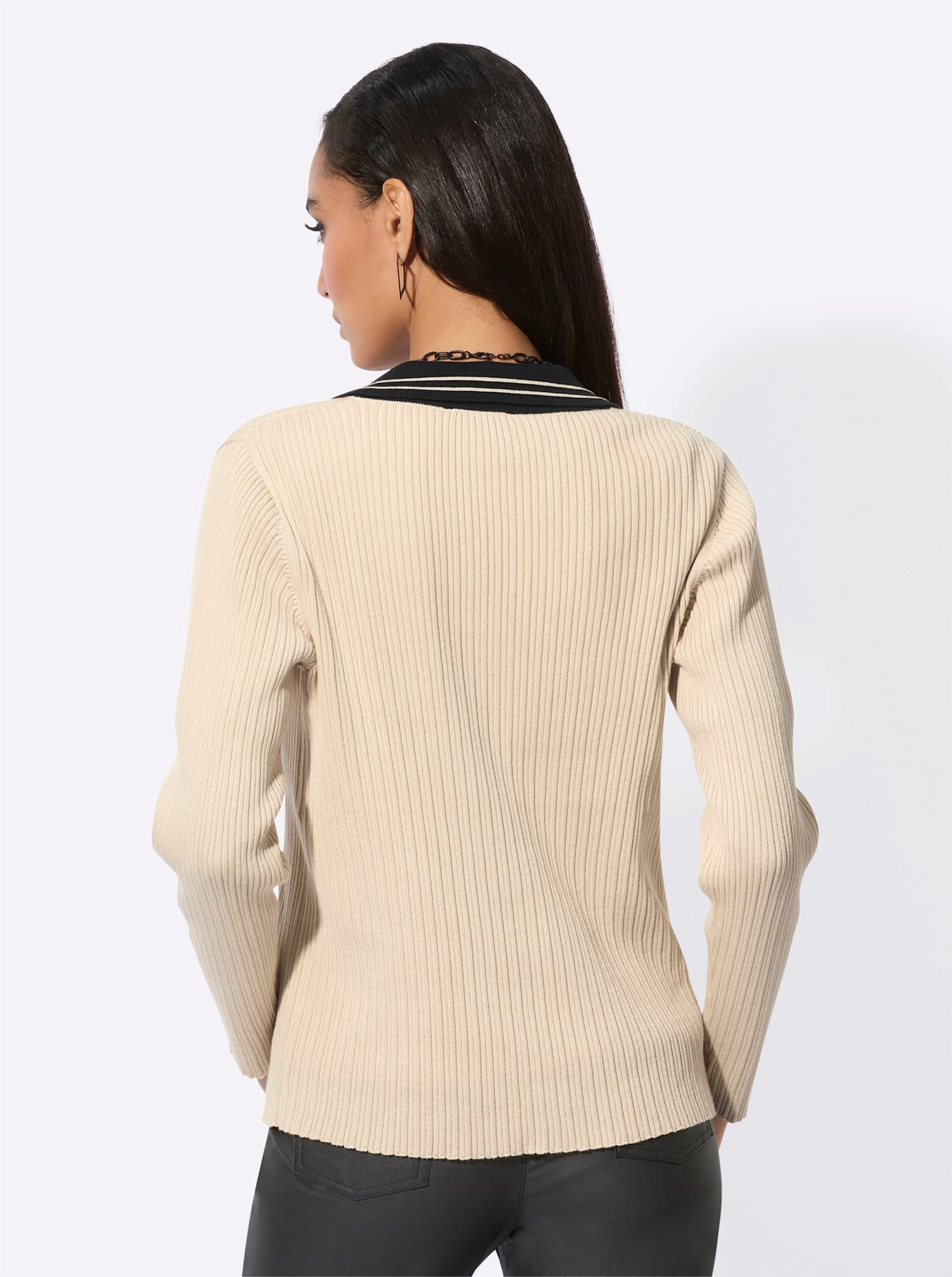 creation L Strickpullover »Pima-Baumwoll-Twinset«