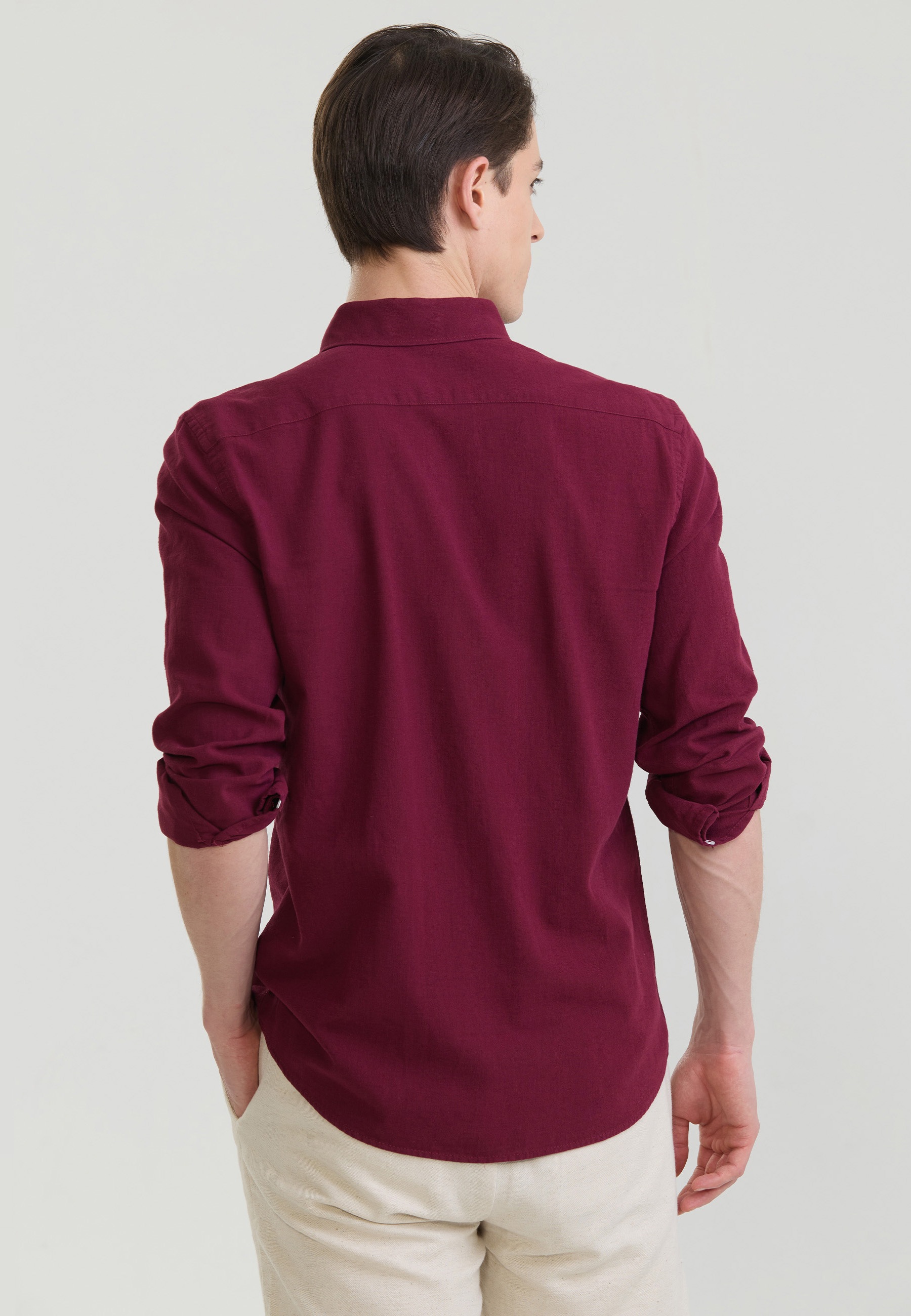 Felix Hardy Langarmhemd »Basic Hemd«