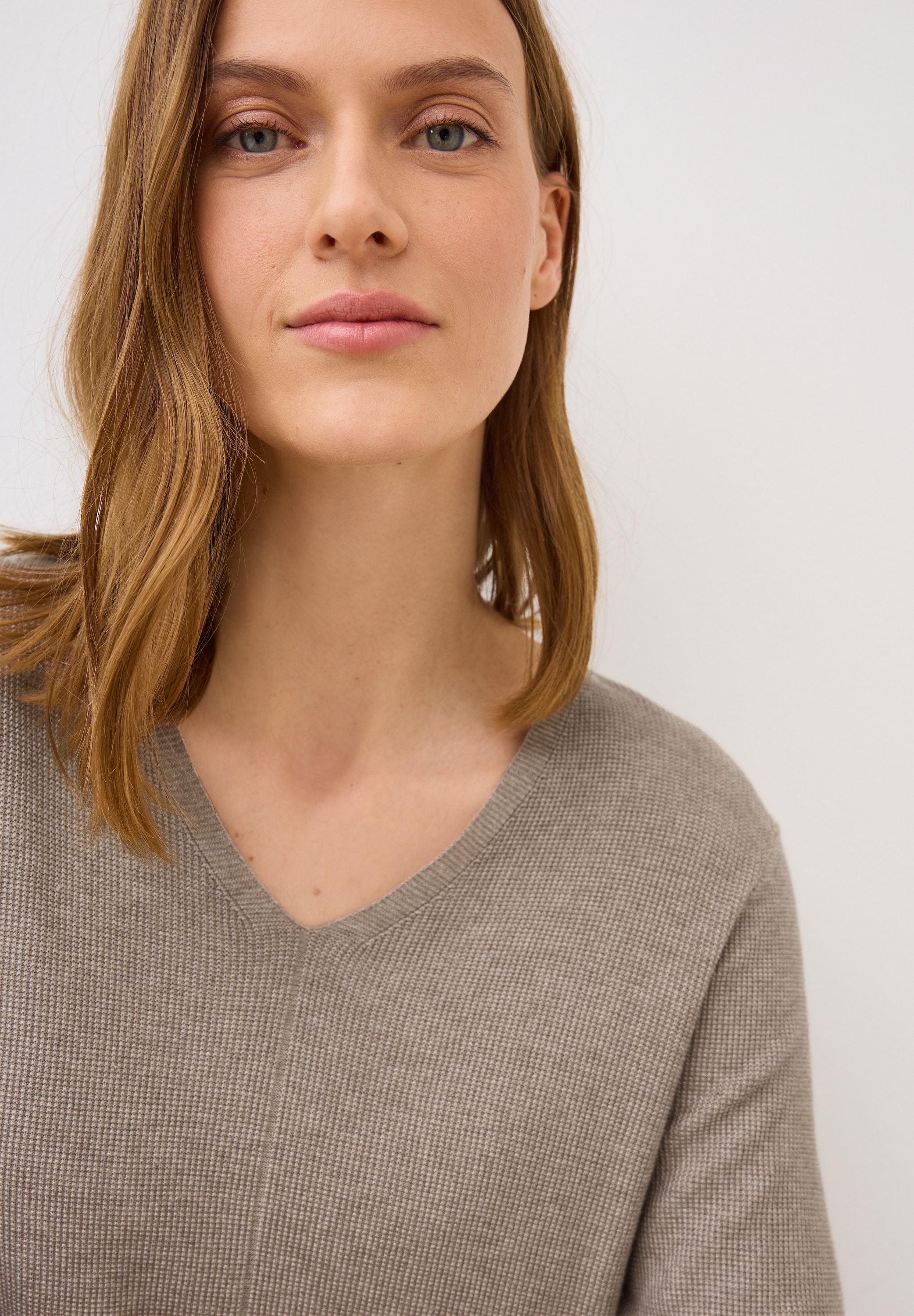 Cecil Strickpullover, mit V-Ausschnitt