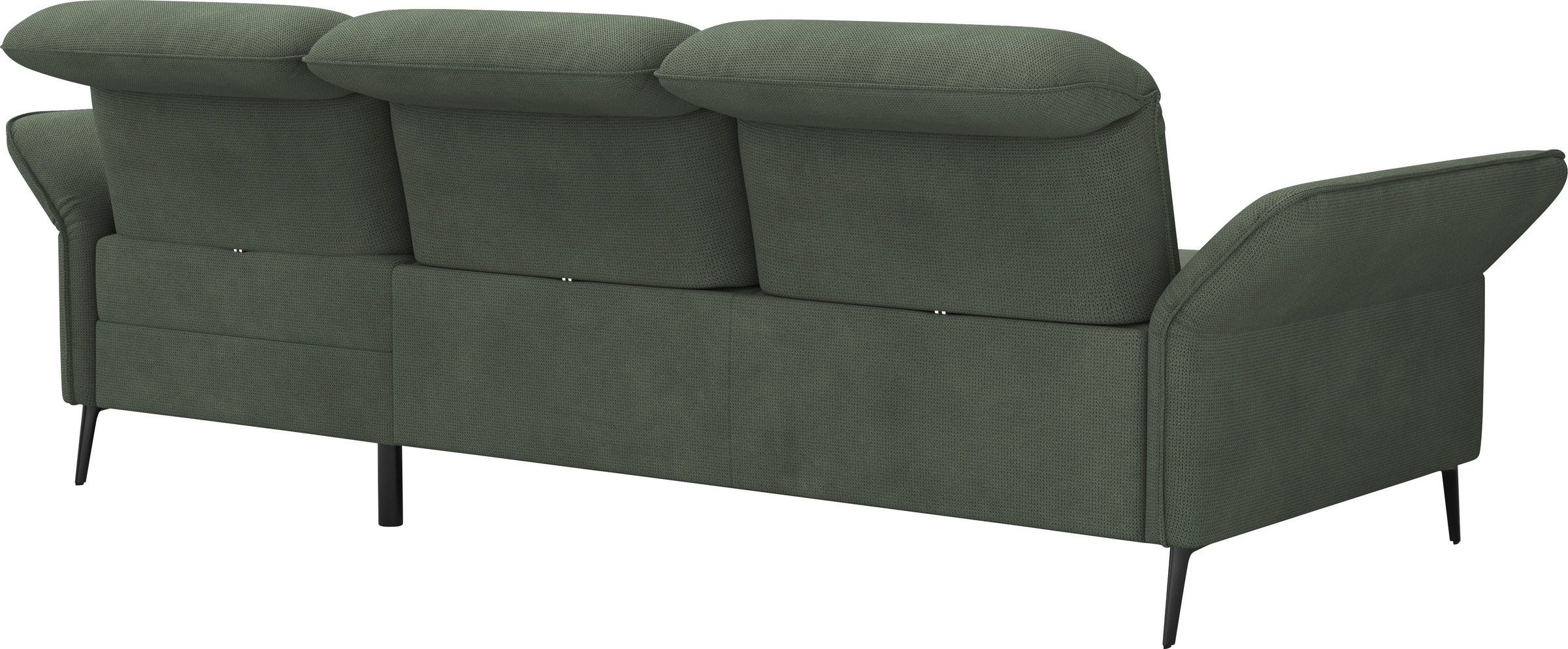 sit&more Ecksofa »Emely«, mit Sitztiefenverstellung optional mit Bettfunktion und Bettkasten