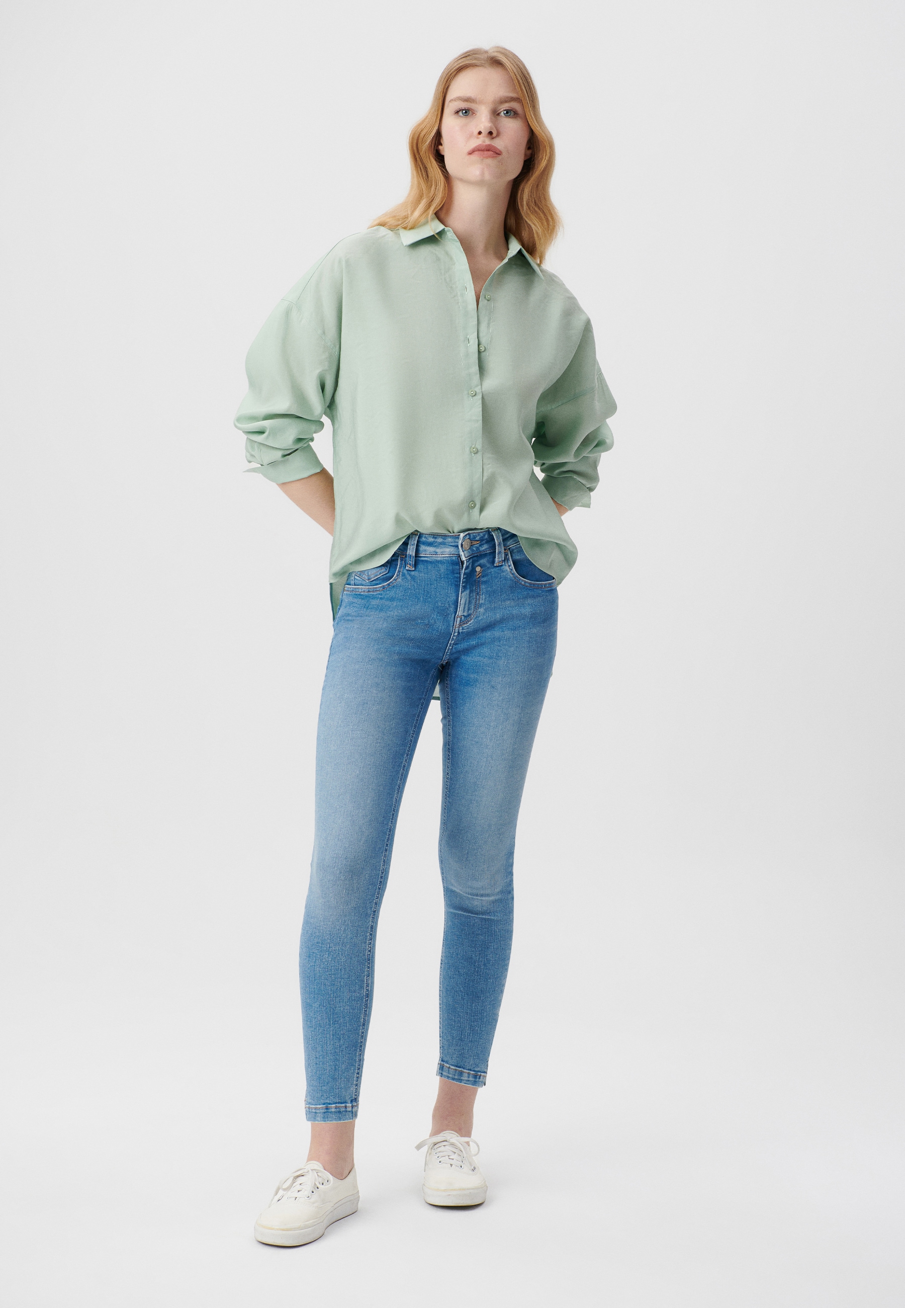 Mavi Langarmshirt "LONG SLEEVE SHIRTS", Bluse Oversized