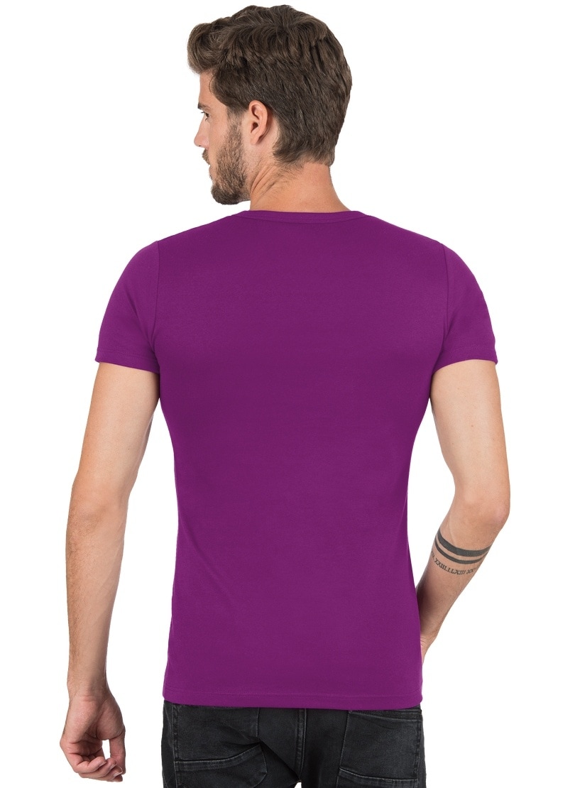aus | bestellen T-Shirt T-Shirt Baumwolle/Elastan« BAUR Trigema »TRIGEMA ▷