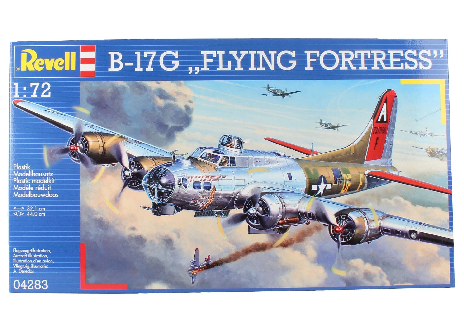 Revell® Modellbausatz »B-17G Flying Fortress«, 1:72, Made in Europe