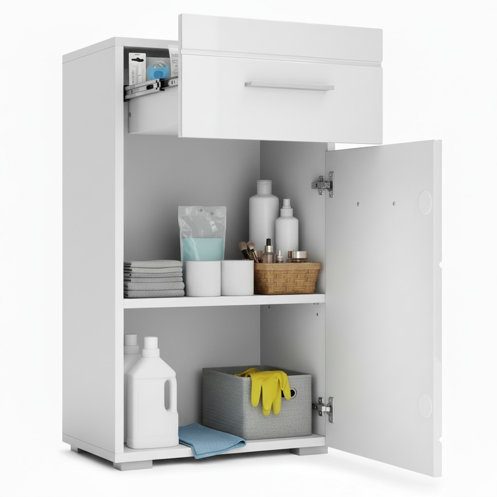 OTTO home Unterschrank »Föhr« minimalistisch, zeitlos, hochglänzend