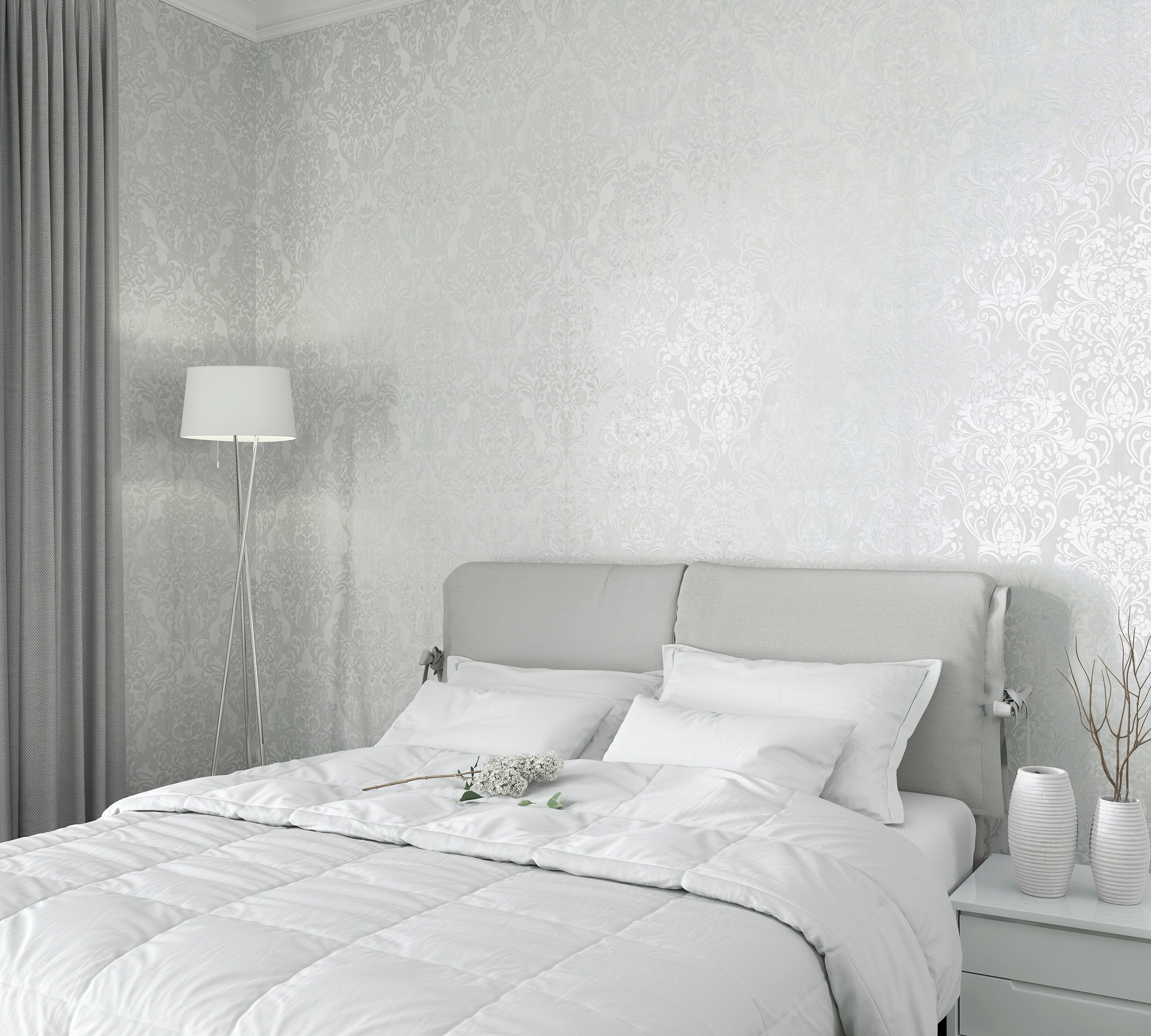 Marburg Vliestapete ornamental moderne Tapete für Wohnzimmer Schlafzimmer Küche