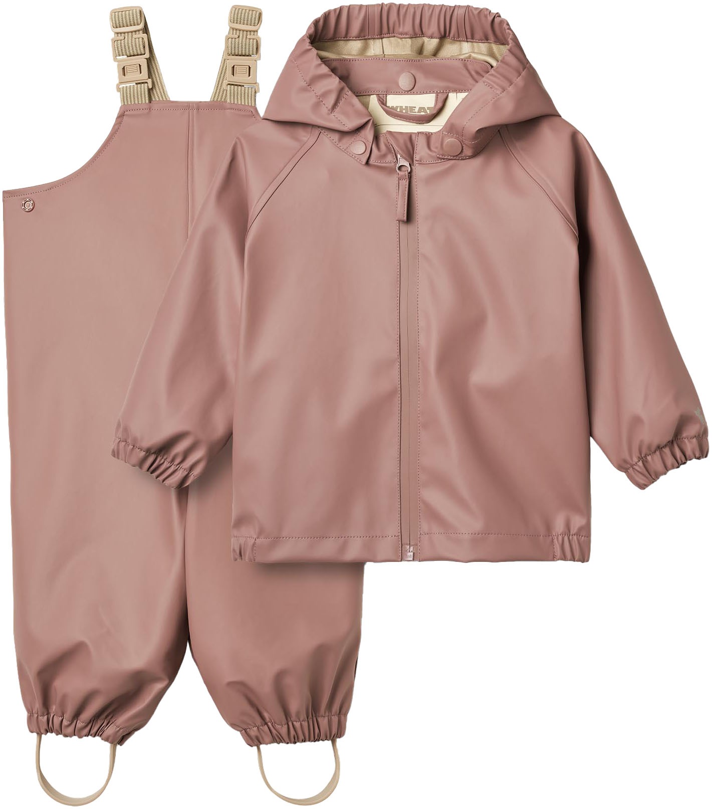 WHEAT "Rainwear Charlie" 2 Stk. bestehend aus Jacke und Latzhose