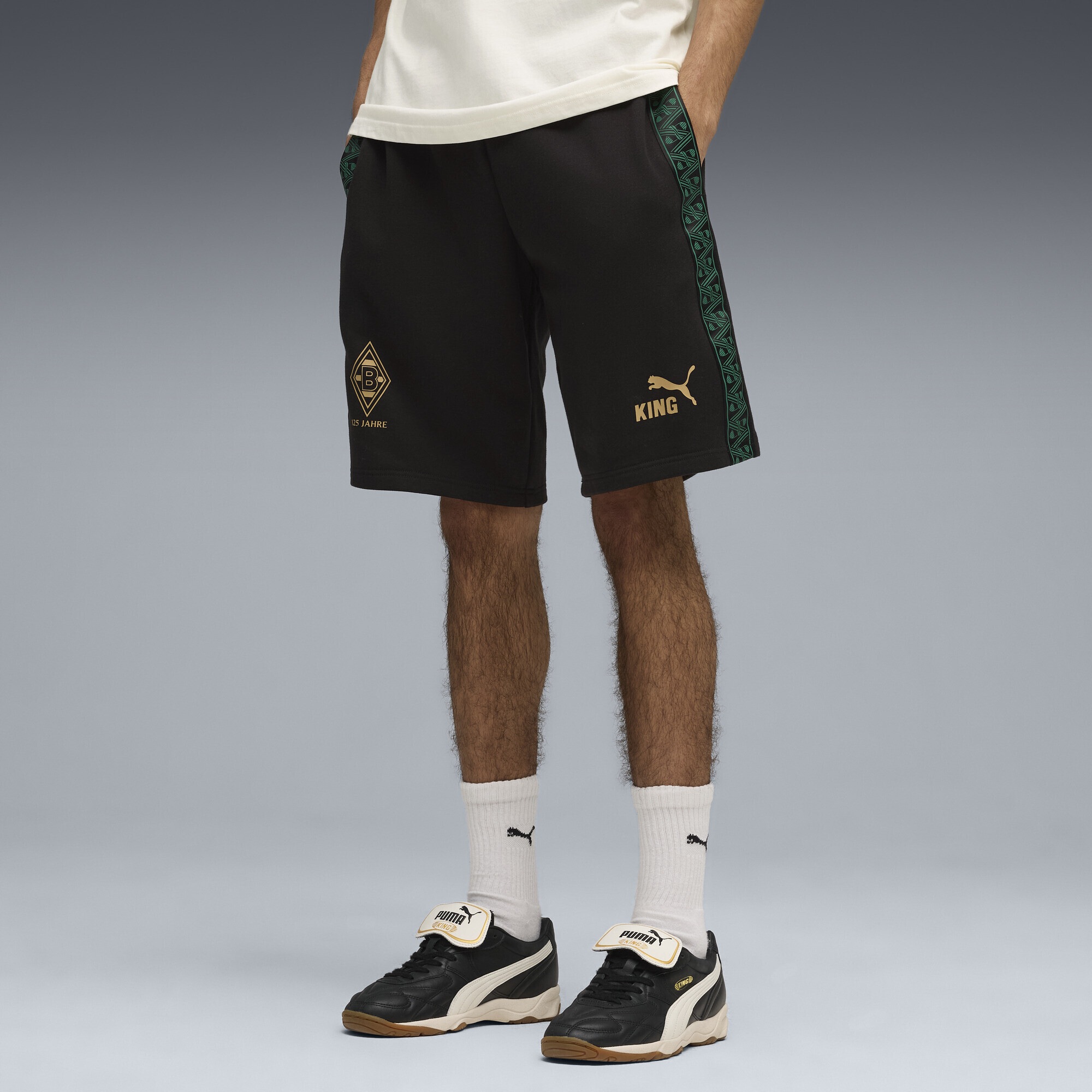 PUMA Sporthose »Borussia Mönchengladbach KING Shorts Herren«