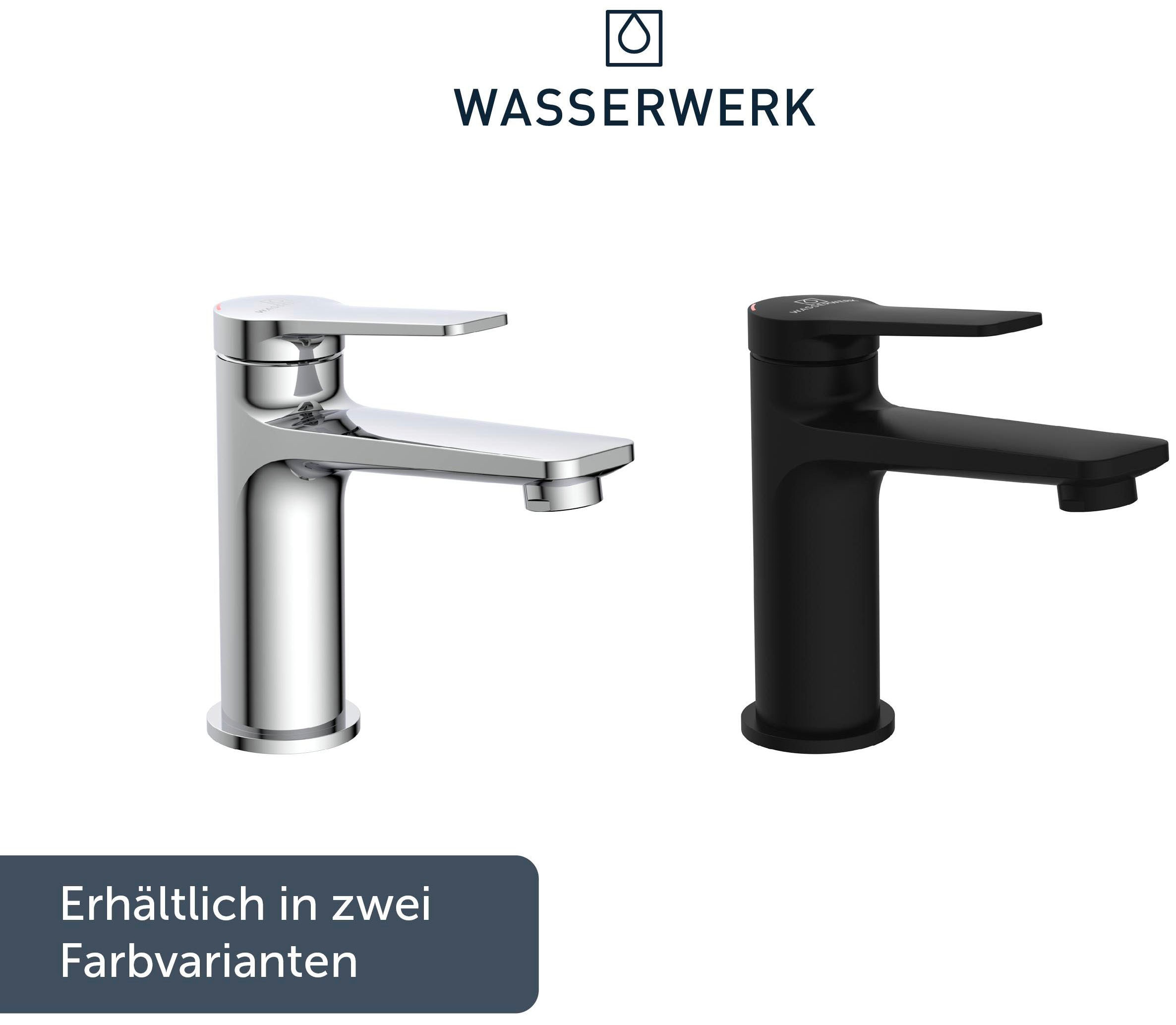 WASSERWERK Waschtischarmatur »WT 12«, inkl. Popup, wassersparend