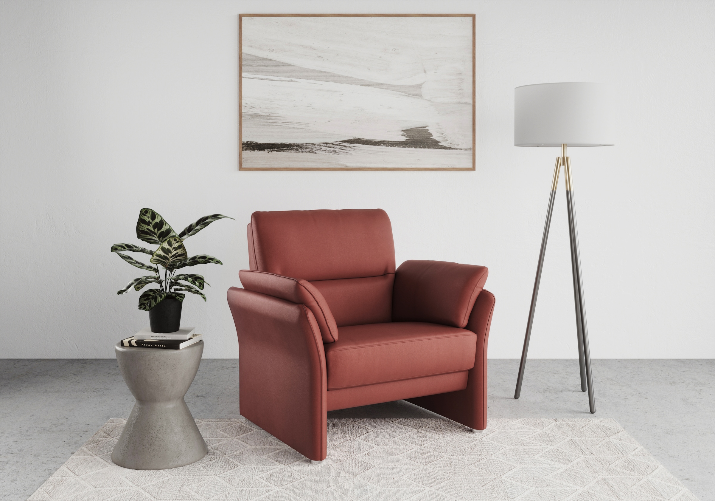 DOMO collection Sessel "Pina elegant und zeitloser Clubsessel, bequemer Coc günstig online kaufen