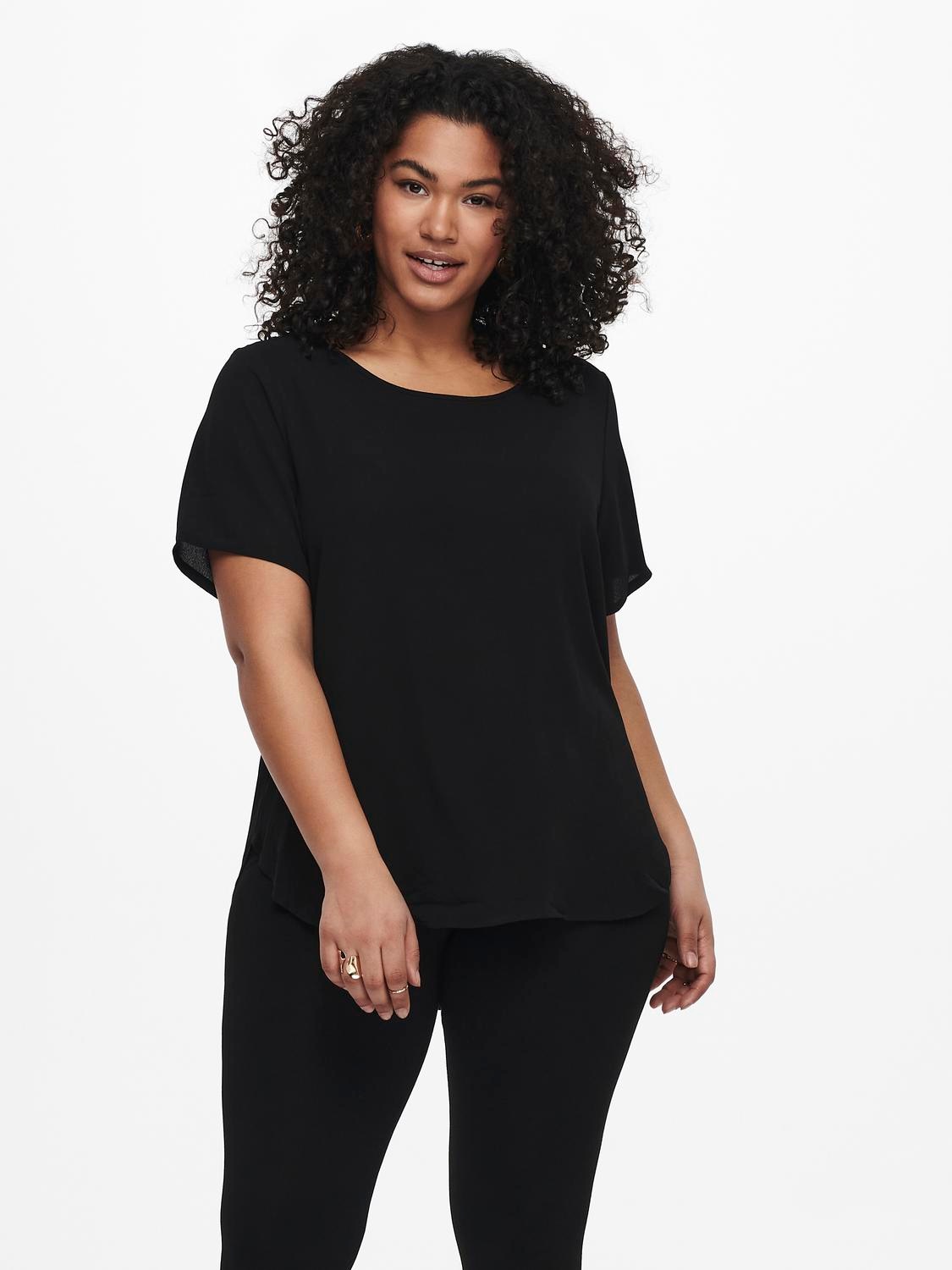 Shirtbluse »CARVICA SS TOP WVN NOOS«