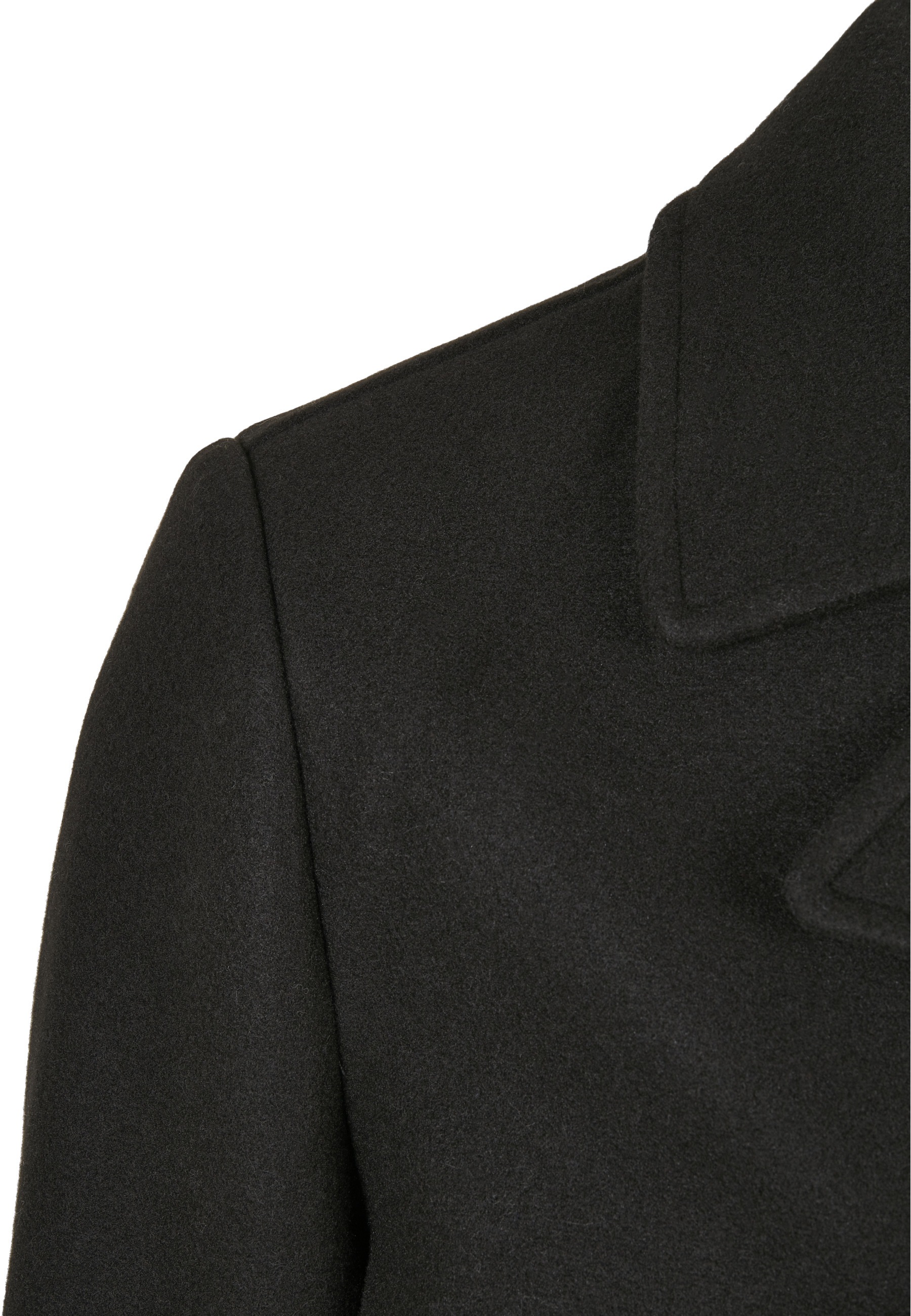 URBAN CLASSICS Allwetterjacke »Urban Classics Herren Classic Pea Coat« 1 Stk. tlg. ohne Kapuze