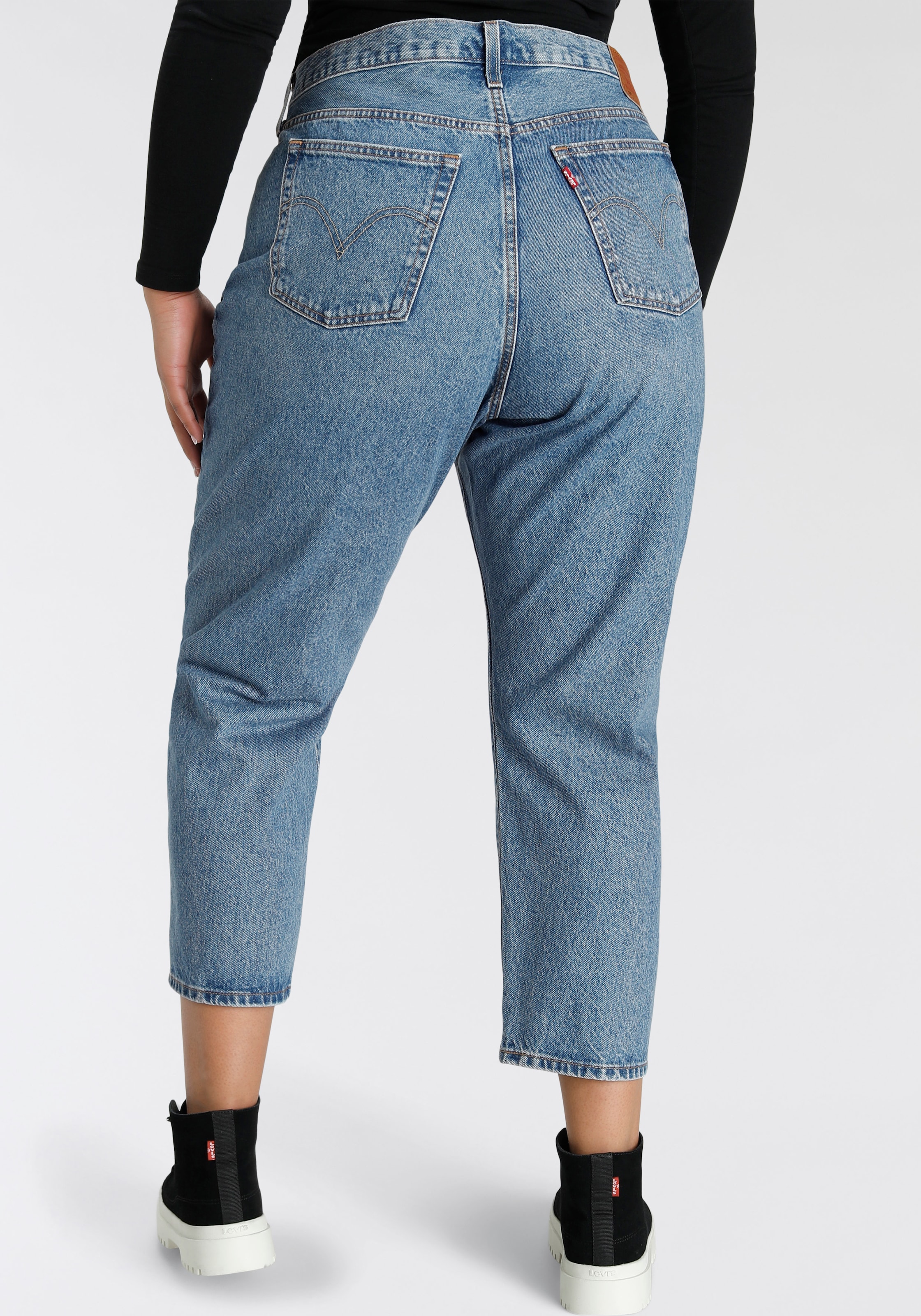 Levis Plus 7/8-Jeans "501 CROP", in klassischer Leibhöhe günstig online kaufen