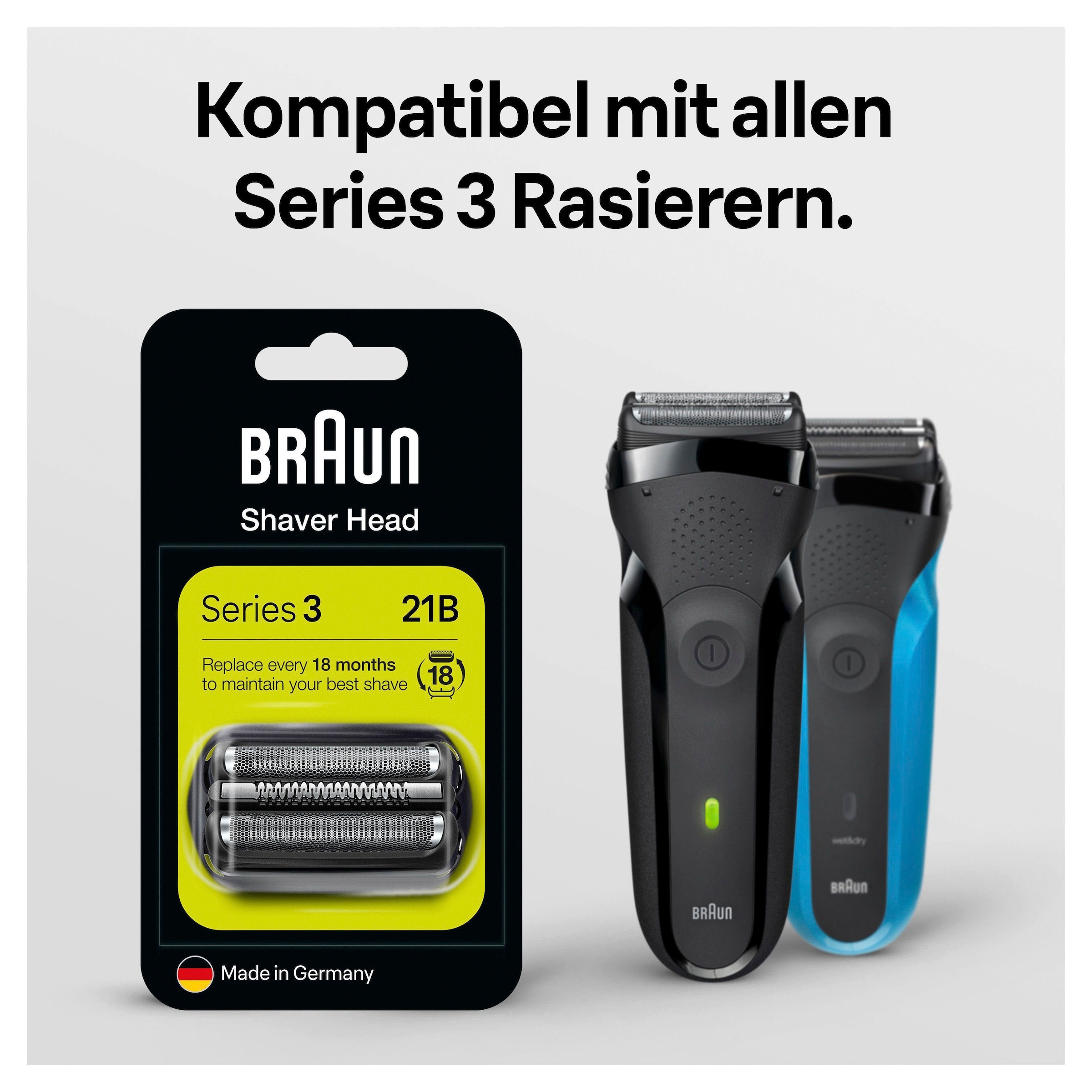 Braun Ersatzscherteil »Series 3 21B«