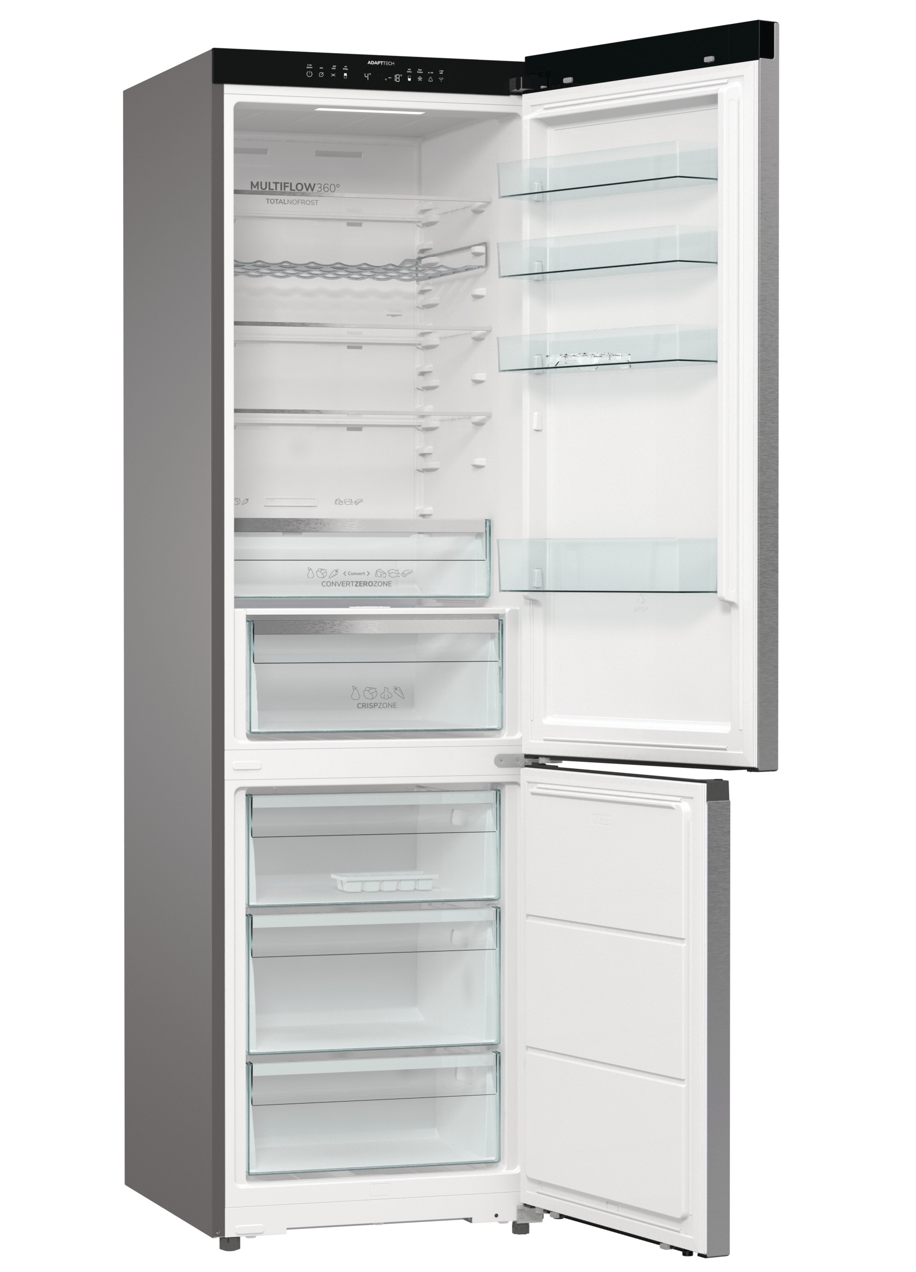 GORENJE Kühl-/Gefrierkombination »NRB620C6X4WFE«, Wifi - ConnectLife