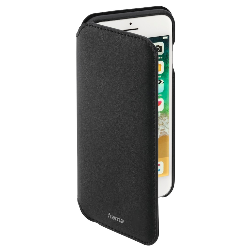 Hama Smartphone-Hülle »Booklet für iPhone 6/6s/7, iPhone 8/SE 2020/SE 2022, schwarz, klappbar«, IPHONE 6/6S/7/8/SE2020/SE2022