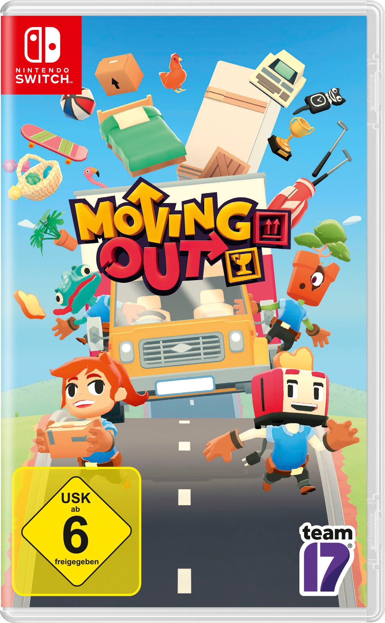 Spielesoftware »Moving Out«, Nintendo Switch