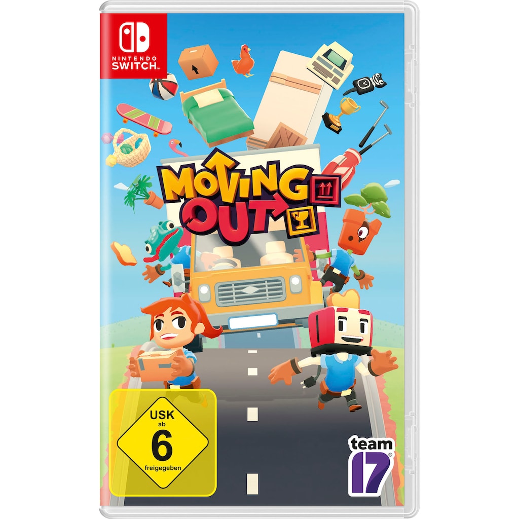 Spielesoftware »Moving Out«, Nintendo Switch