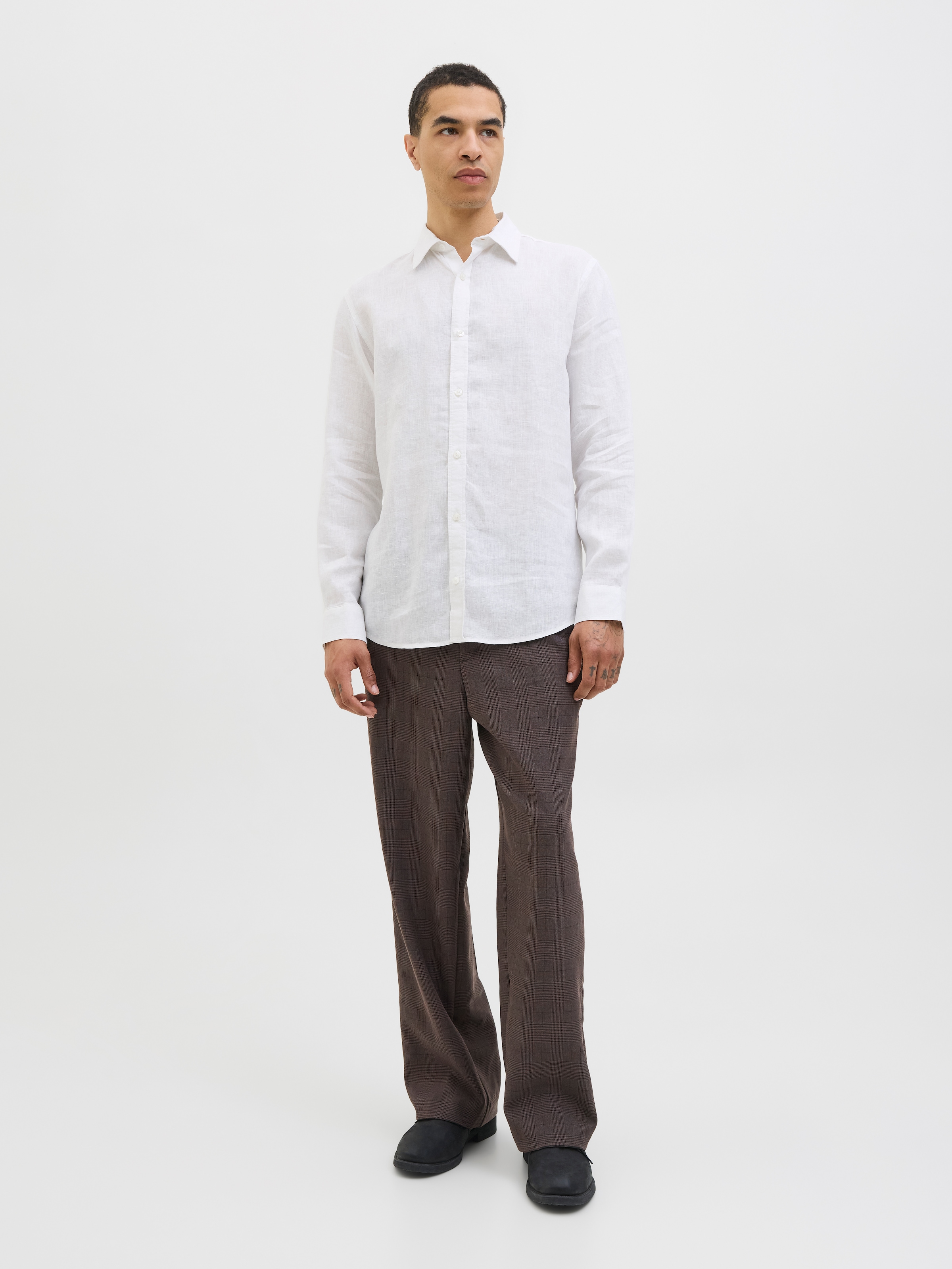 Jack & Jones Leinenhemd »JPRBLALOUI LINEN L/S SHIRT«