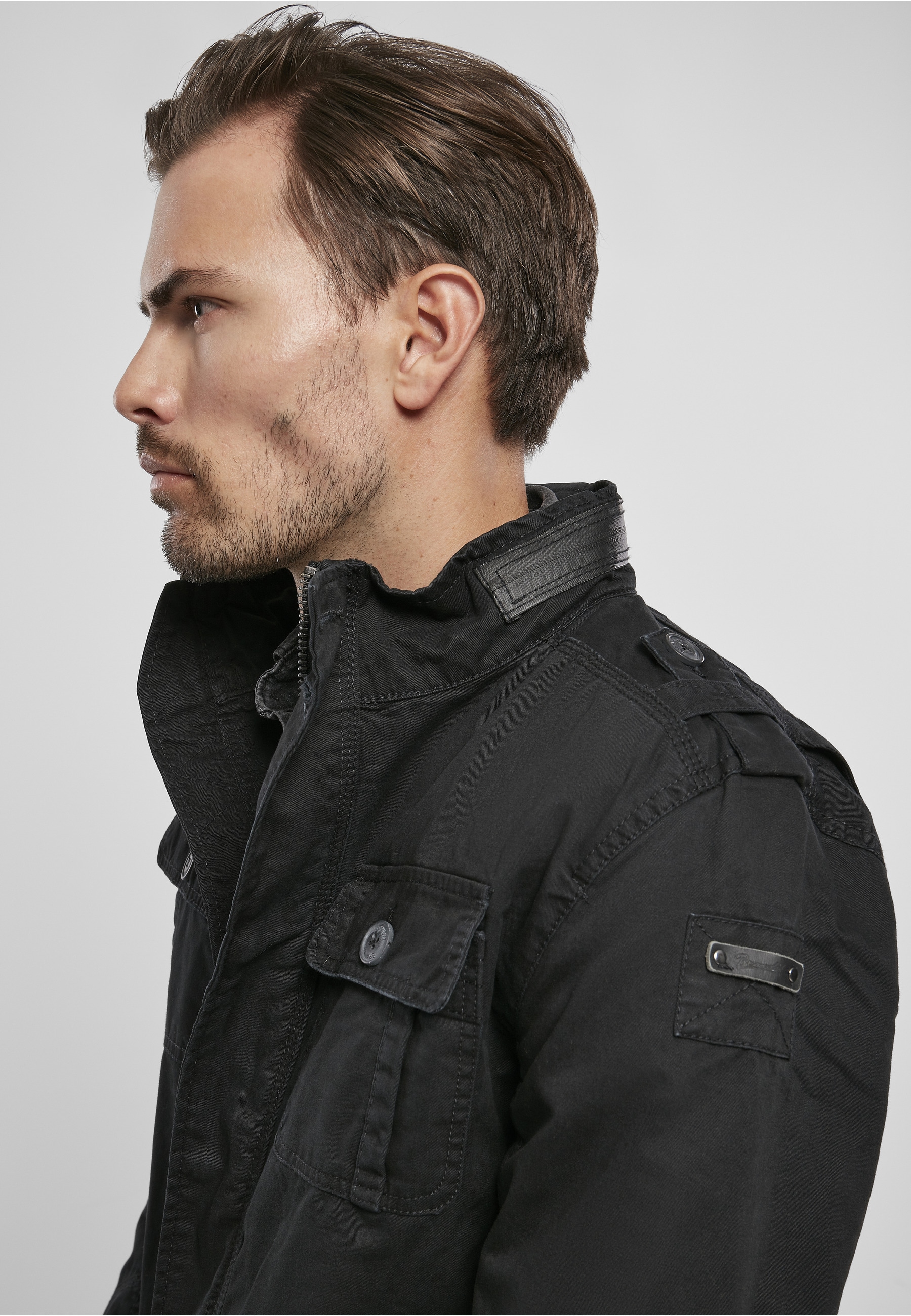 Brandit Allwetterjacke »Brandit Herren Britannia Jacket« 1 Stk. tlg. ohne Kapuze