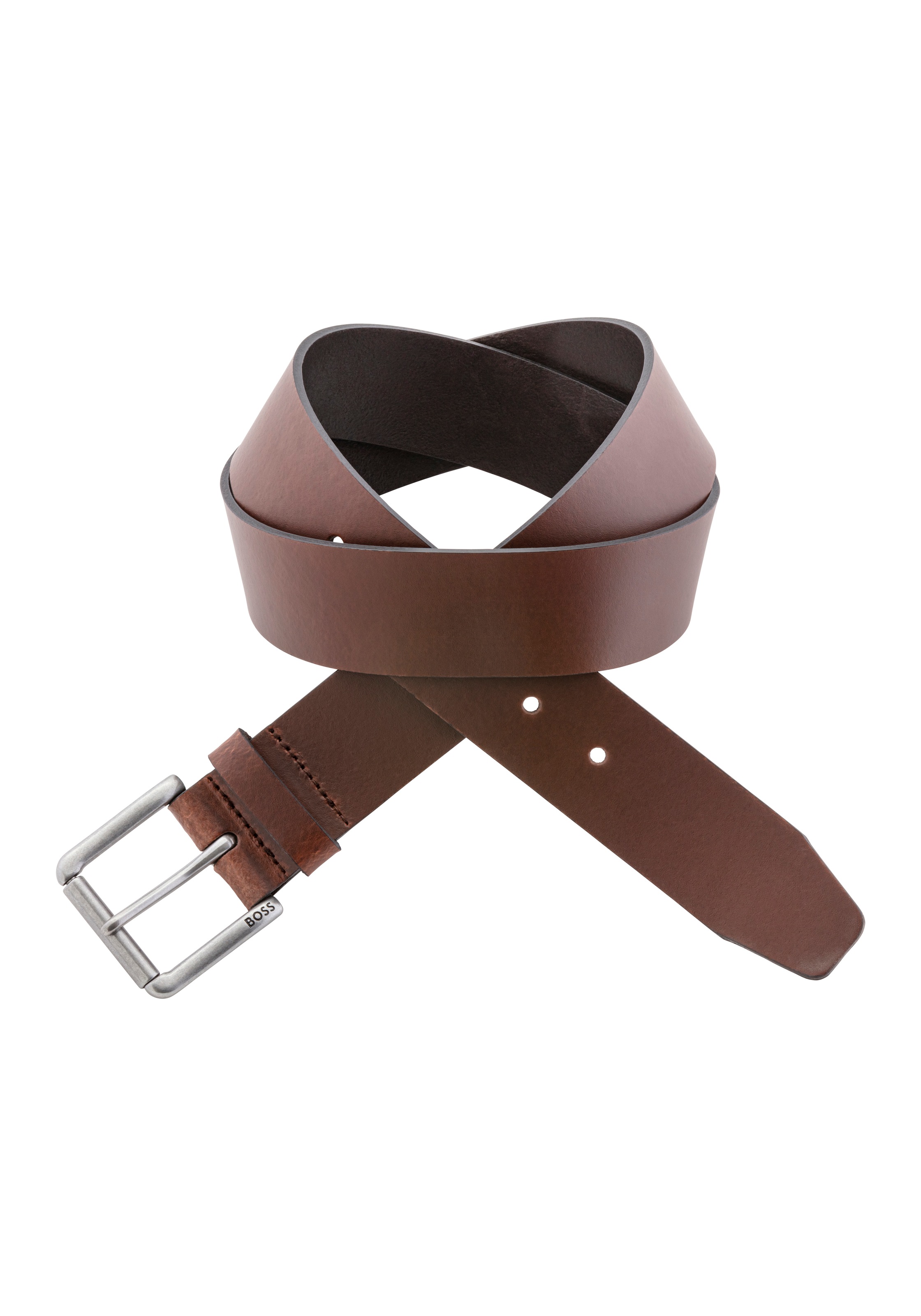 Thumbnail - BOSS Ledergürtel "Joris Sz40" mit Logo auf der Dornschließe