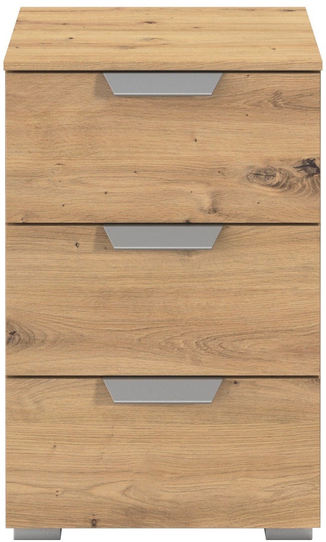 rauch Nachtkommode »Nachttisch Nachtkonsole ORIAS in Dekor- oder Hochglanzfront« Breite 40 cm,  mit 3 geräumigen Schubladen für viel Stauraum MADE IN GERMANY