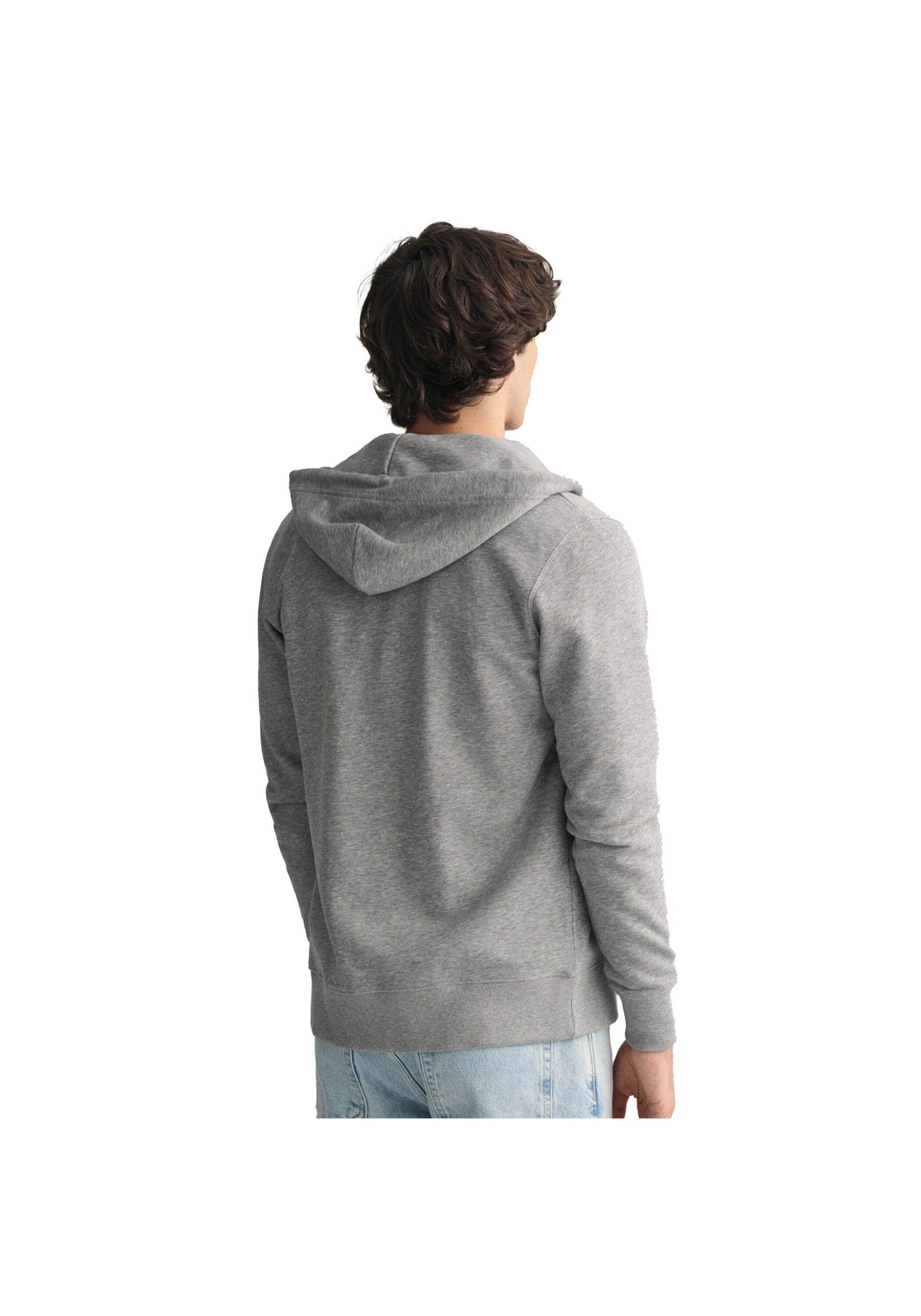 GANT Regular Shield Full Zip Hoodie Grey 4XL 2