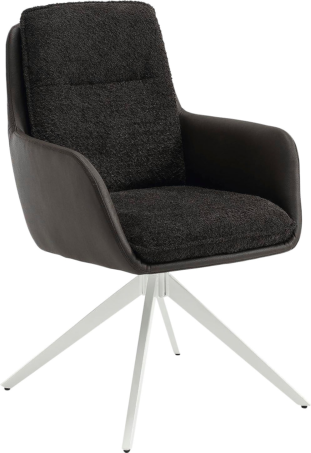 Home affaire Esszimmerstuhl "Barcelona" (Set) 2 Stk. Boucle verschiedene Ge günstig online kaufen