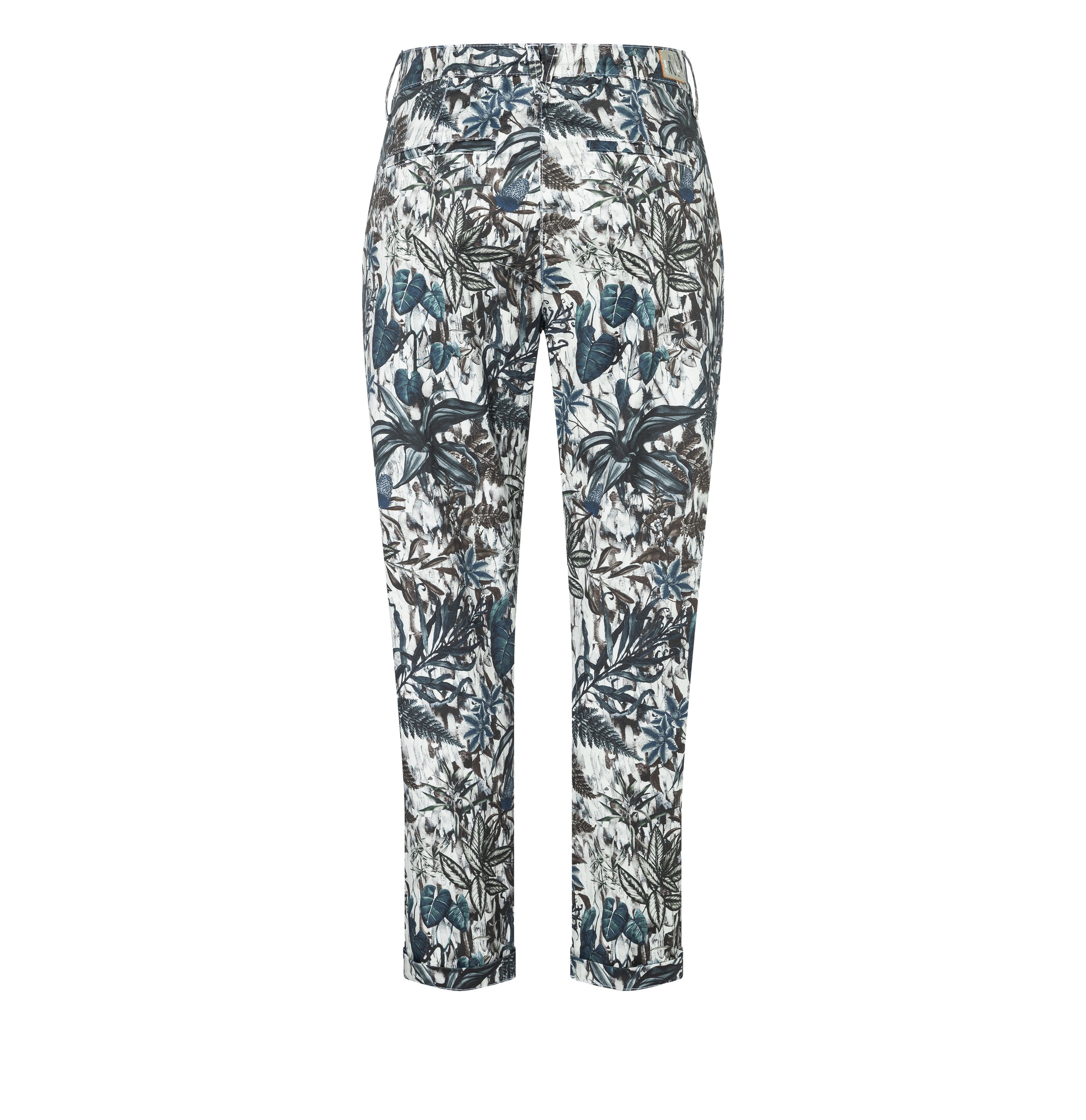 MAC Chinohose »CHINO turn up«  mit dezentem Glanz, elegant und sportiv zugleich