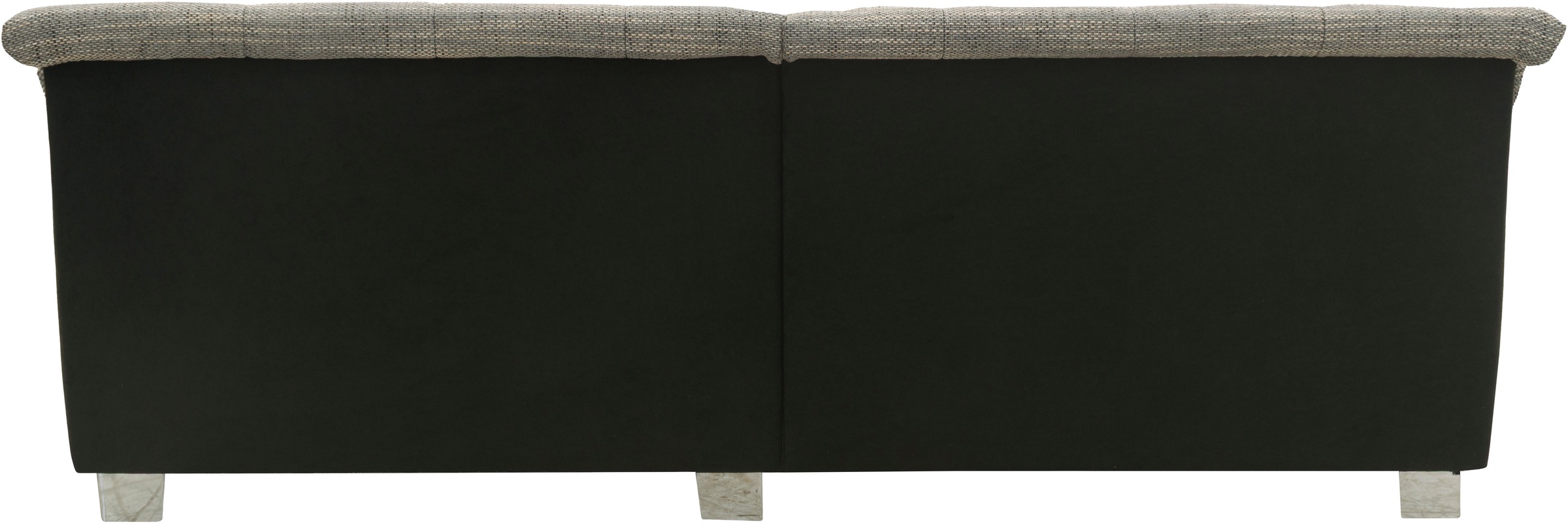 DOMO collection Ecksofa »100031 kompakte Stellmaße, komfortabel und bequem, L-Form«, wahlweise mit Bettfunktion und Armteilverstellung. Breite 234cm