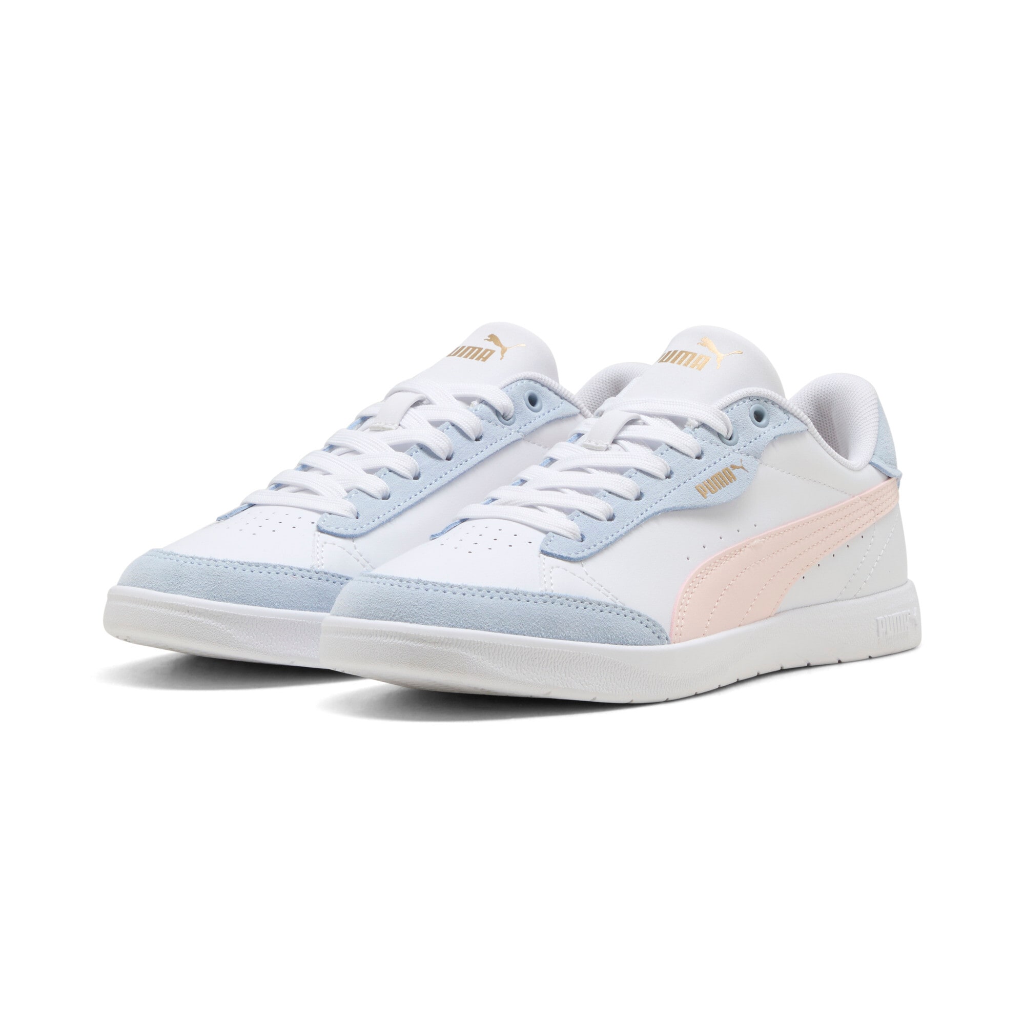 PUMA "VIKKY STAR OG" für sportlichen Look im Alltag, mit Lederobermaterial, mit Schnürung