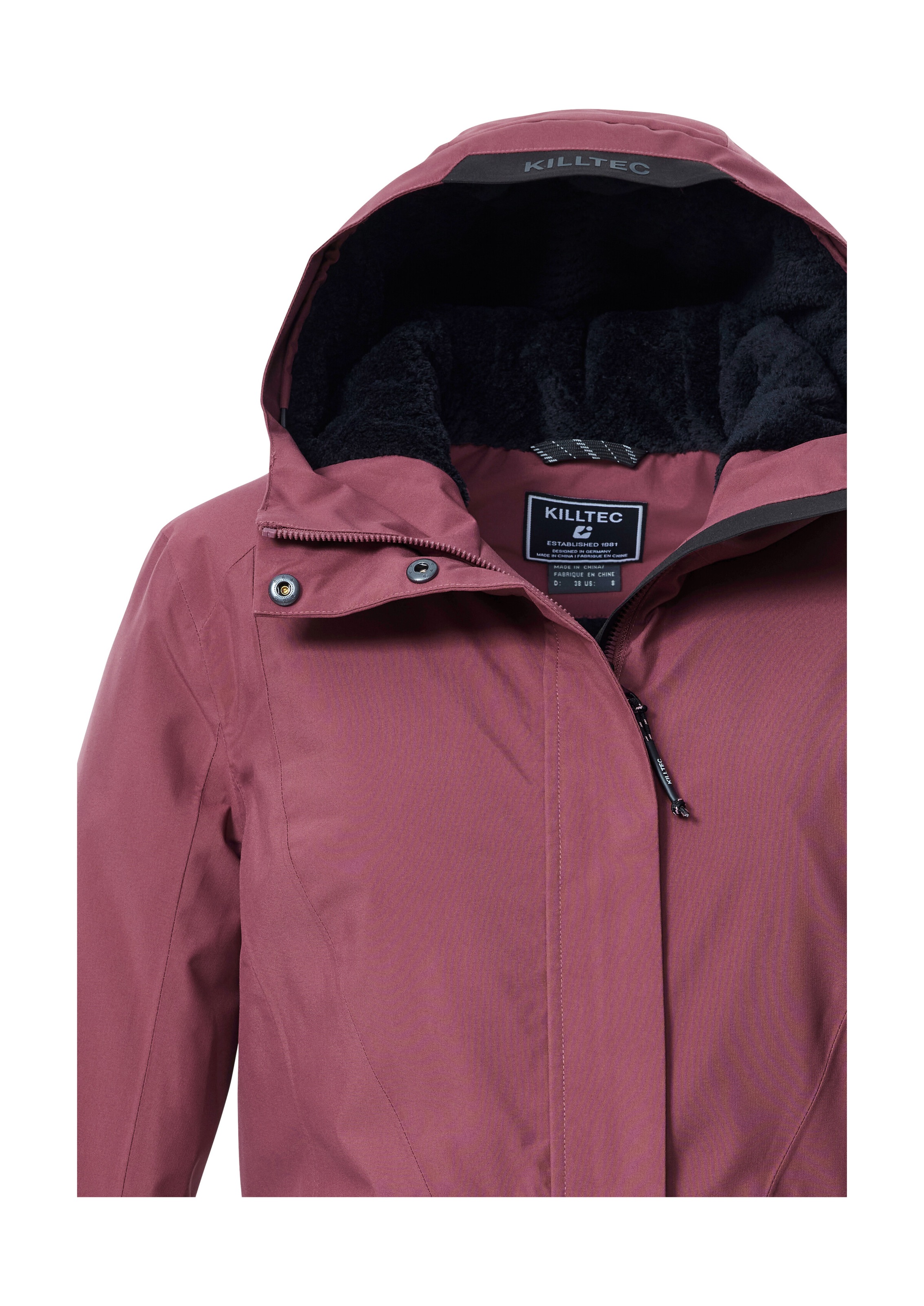 Killtec Parka »KOW 19 WMN PRK«, Wasserdichter, atmungsaktiver Damenparka mit verstellbarer Kapuze