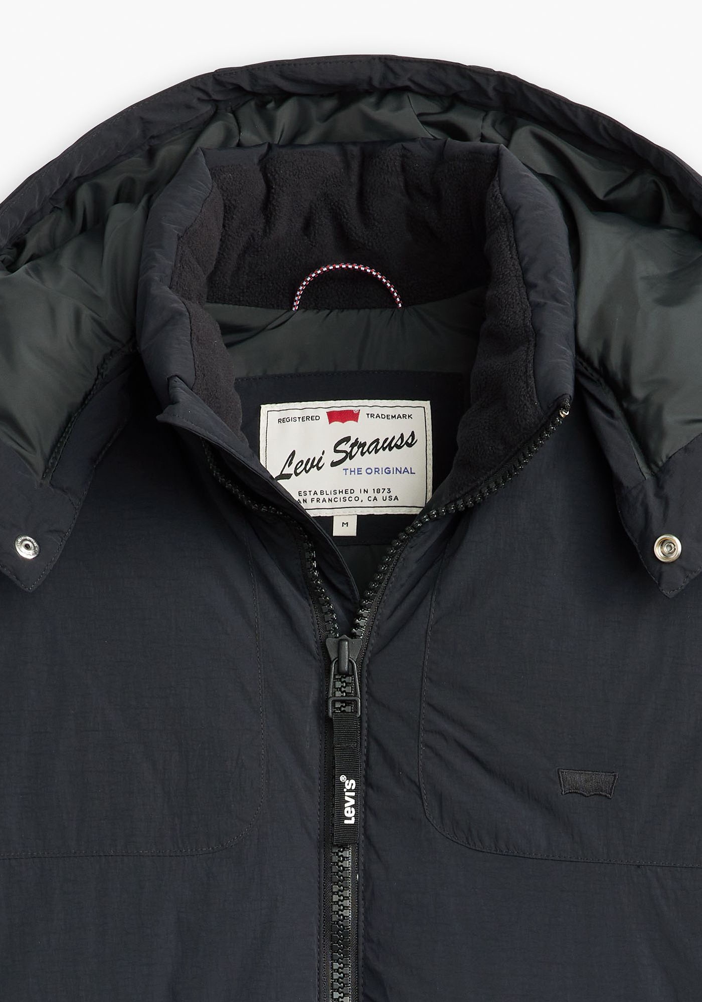 Levi's® Steppjacke »ROCKRIDGE SHORT PUFFER«, mit Kapuze