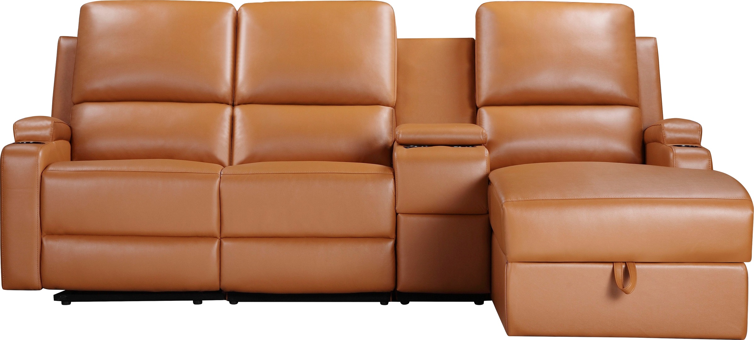 OTTO home Ecksofa "NAPORI Multimediasofa, 3er Kinosessel XXL, L-Form, 3 Bez günstig online kaufen