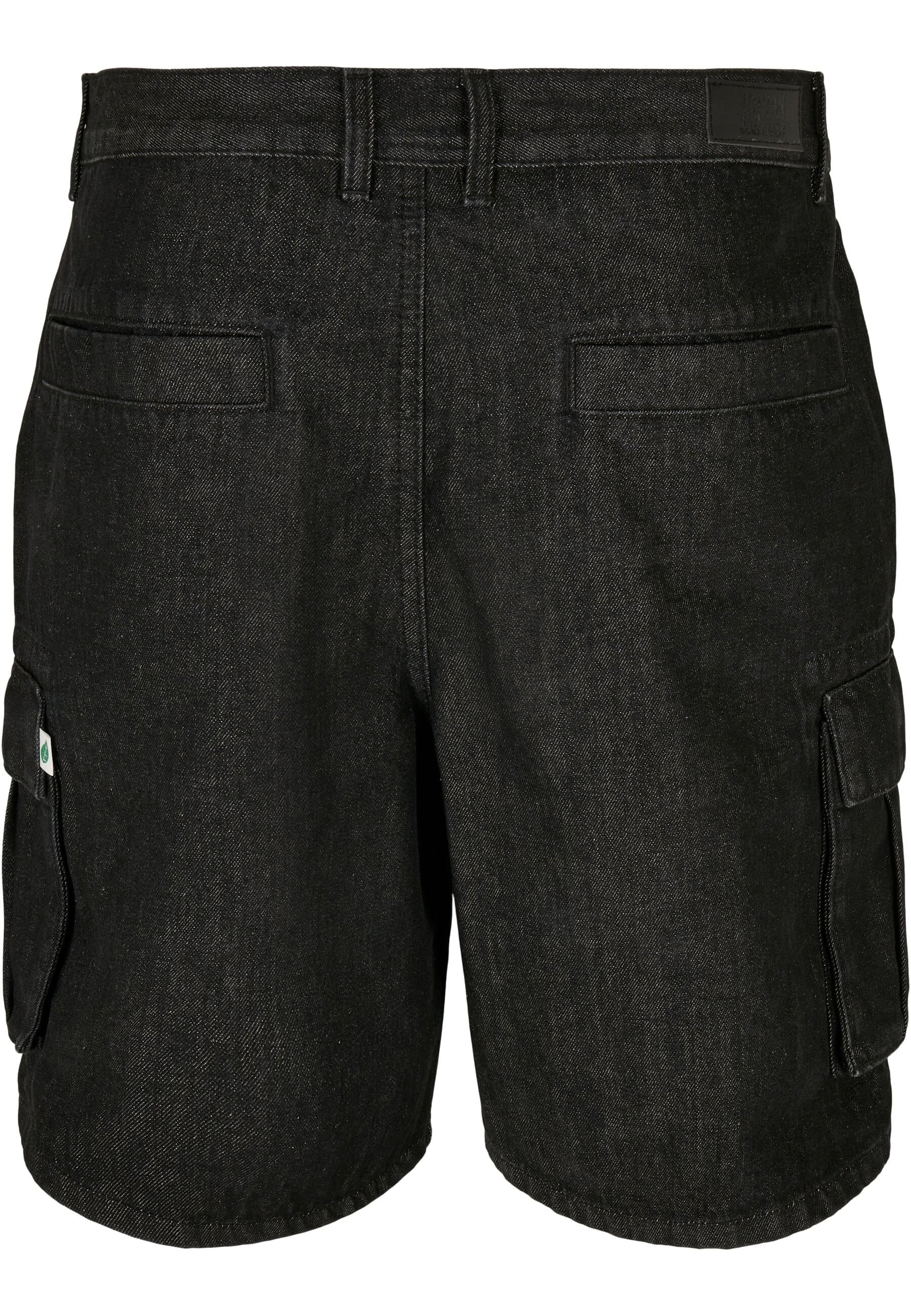 URBAN CLASSICS Cargoshorts »Urban Classics Herren Organic Denim Cargo Shorts«, (1 tlg.)