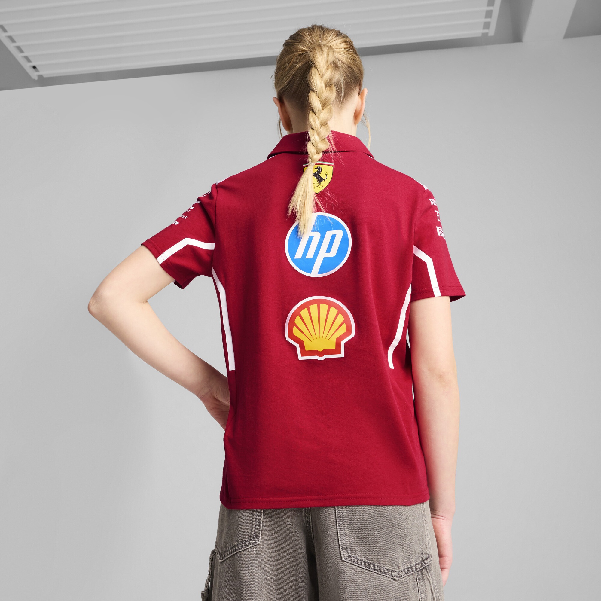 PUMA Poloshirt »Scuderia Ferrari HP 2025 Team Polo Jugendliche«